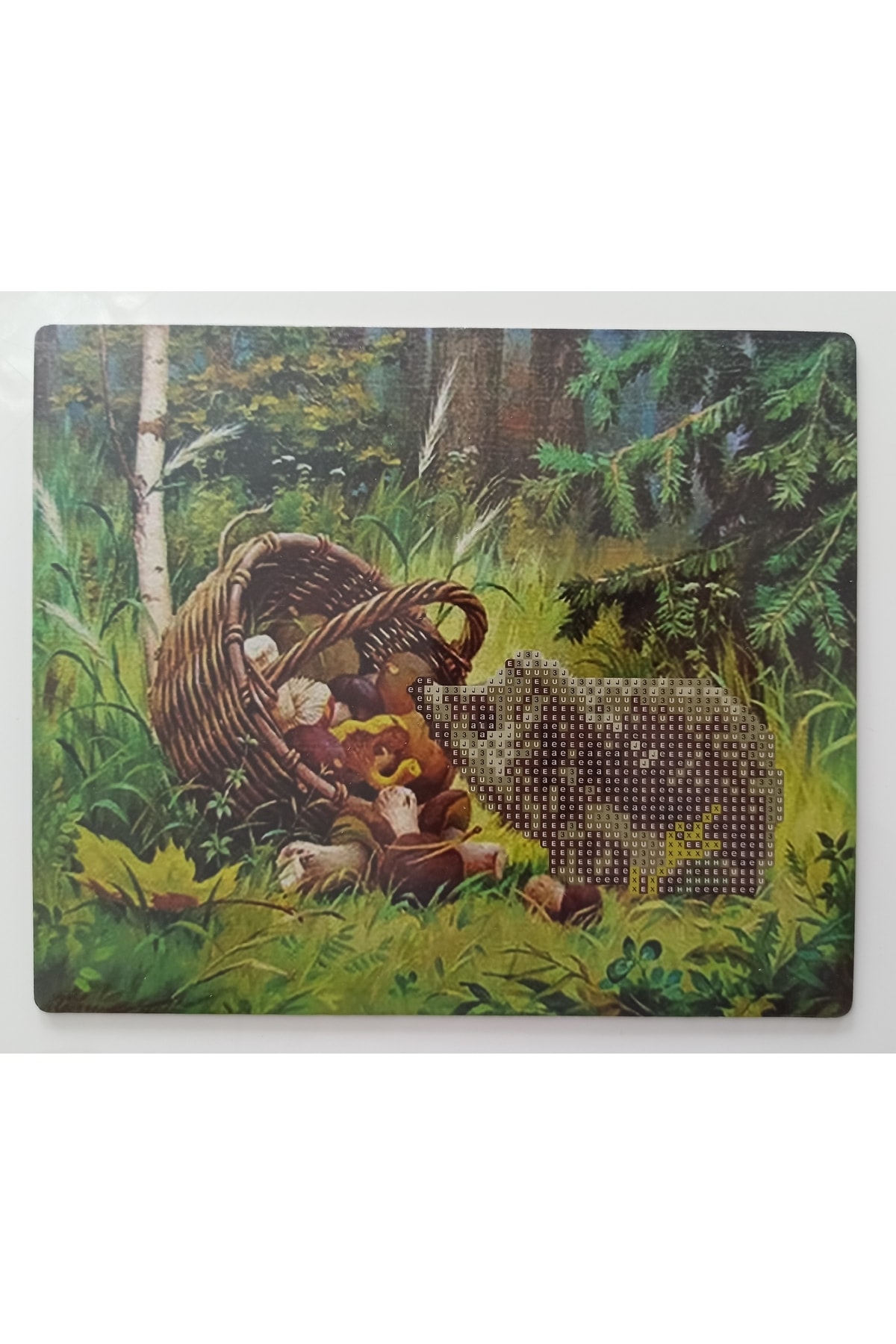 پازل نقاشی تخته ملیله الماس موزاییک سنگی مهره دار عکس 21X25 برای کودکان از ترکیه MENTAŞ
