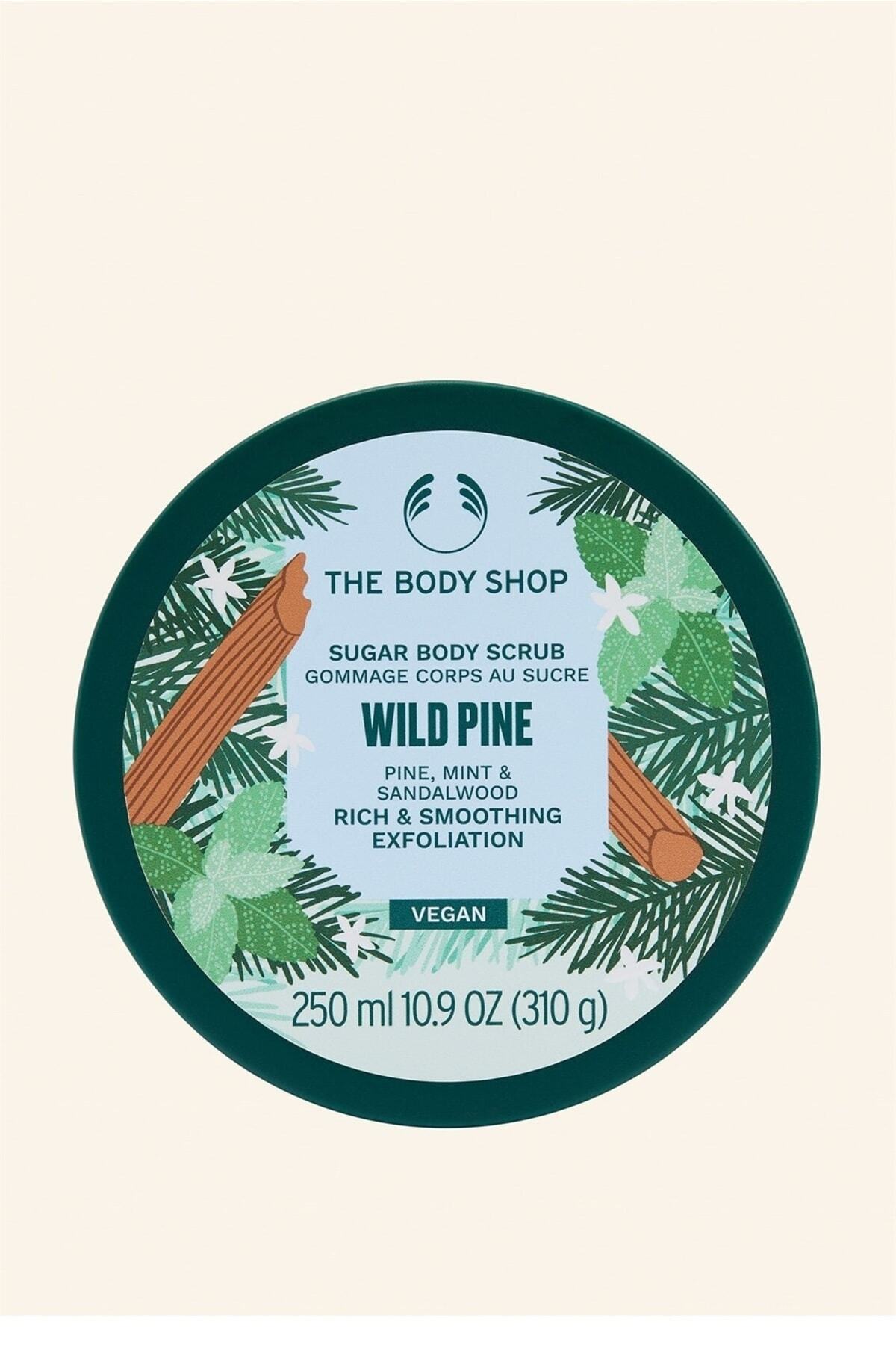 اسکراب(لایه بردار) بدن حاوی عصاره کاج وحشی با حجم 500 میلی لیتر بادی شاپ The body shop