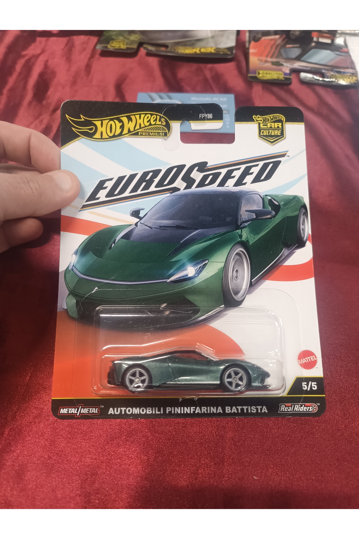 ماشین اسباب بازی AUTOMOBILI PININFARINA باتیستا از ترکیه HOT WHEELS