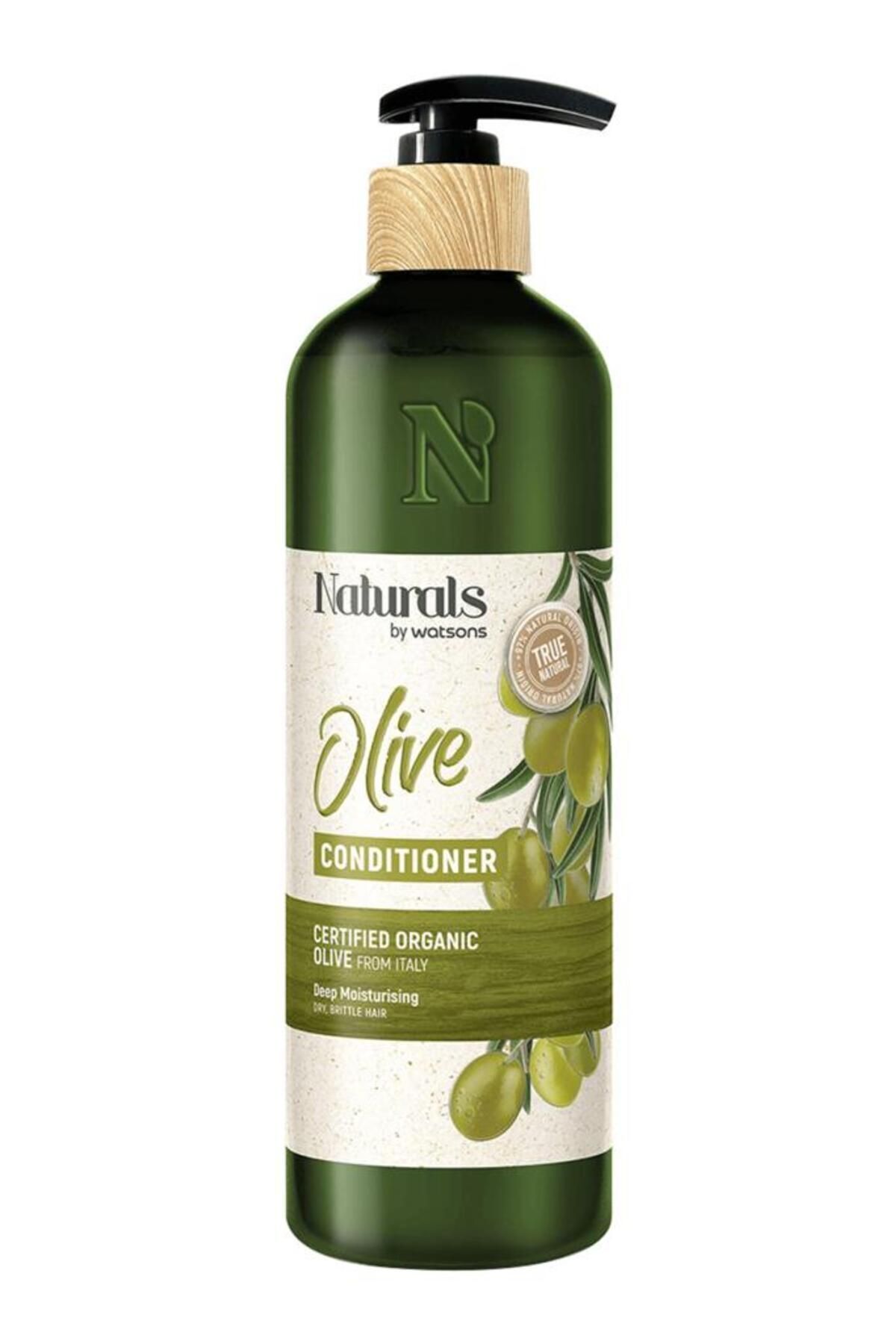 Naturals By Watsons کرم موی زیتونی مومنتال 490 میلی لیتر
