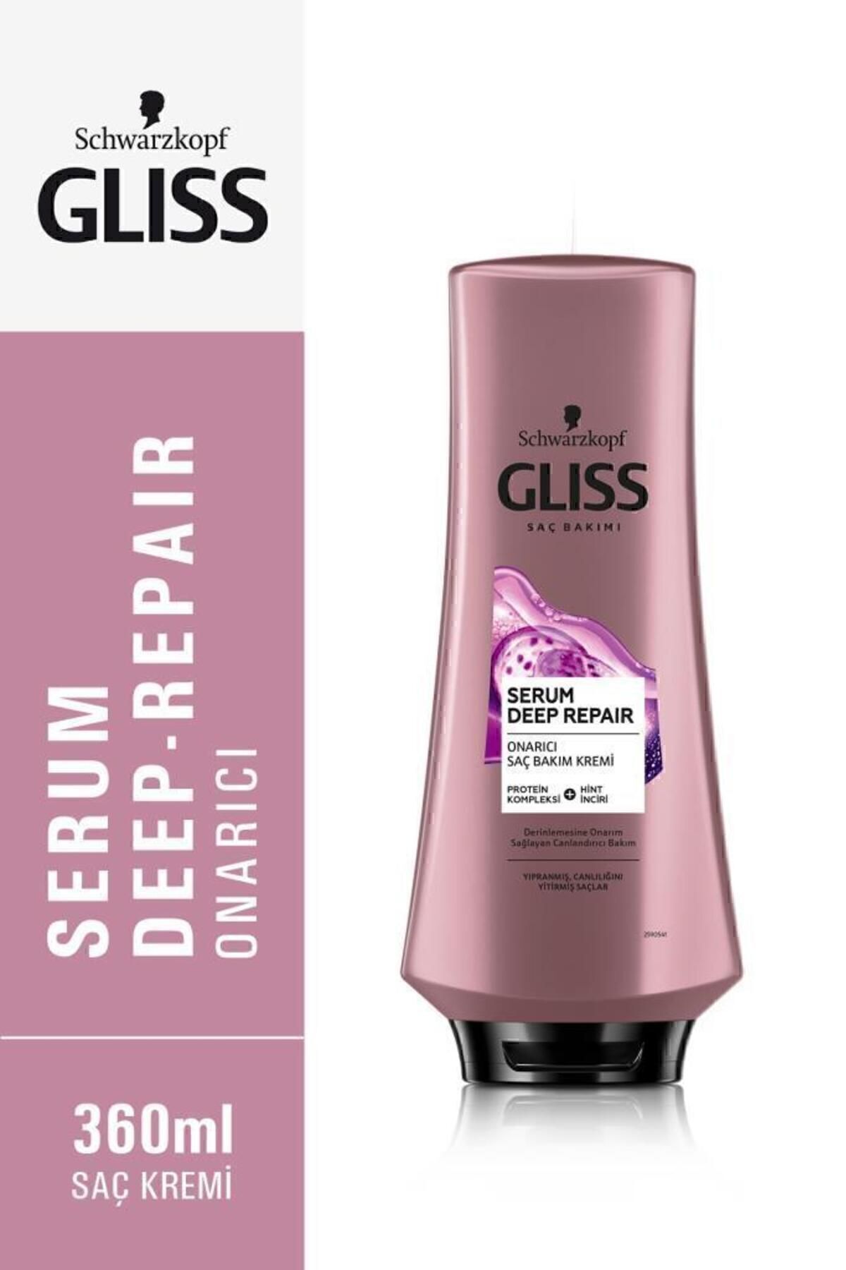 Gliss کرم ترمیم کننده عمیق موسیرم دیپ ریپیر 360 میلی لیتر 3 تکه