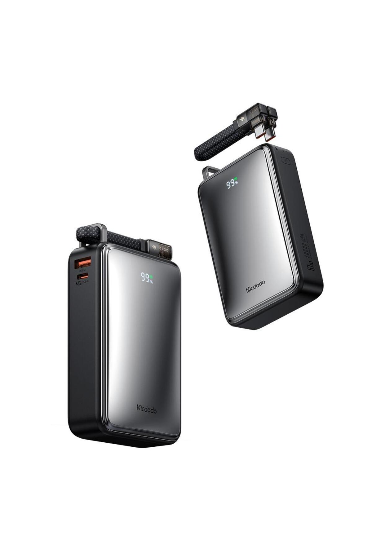 پاوربانک MC 4331 مشکی 20000 MAH 67W ULTRA MINI DIGITAL DISPLAY POWER BA اورجینال Mcdodo