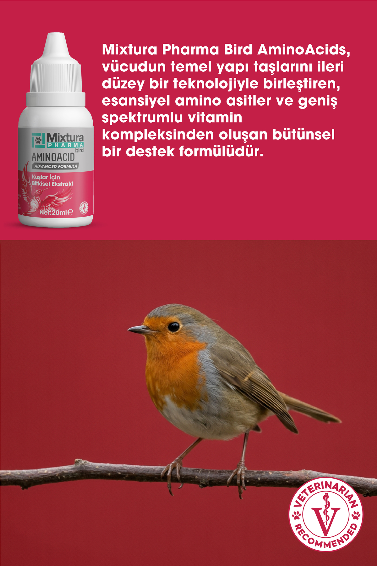 محصول آمینواسیدی پرندگان میکستورا فارما Mixtura Pharma MT21000