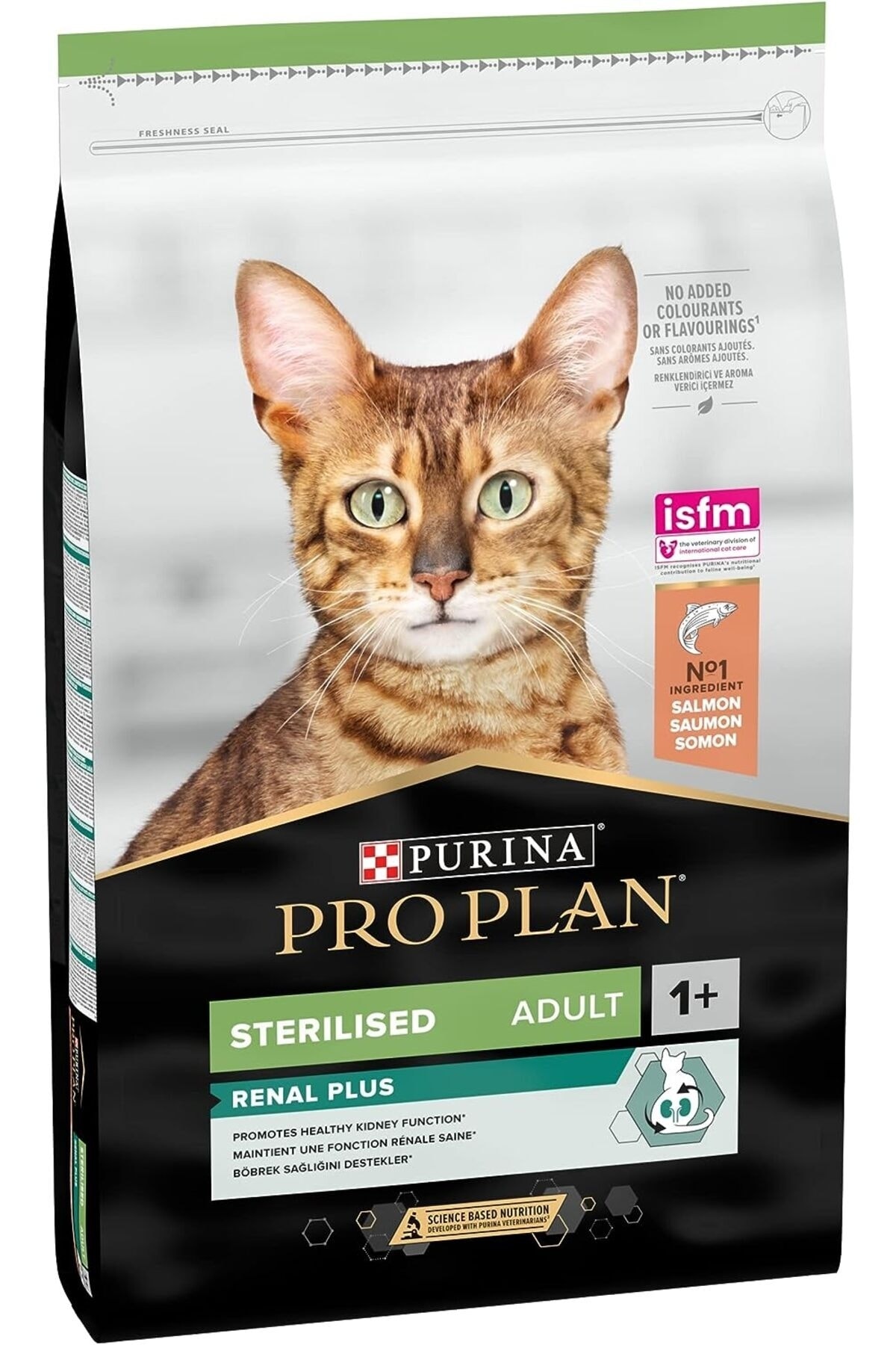غذای خشک گربه بالغ عقیم‌شده پروپلن Pro Plan Optirenal با سالمون، ۱٫۵ کیلوگرم 1.5 Kg