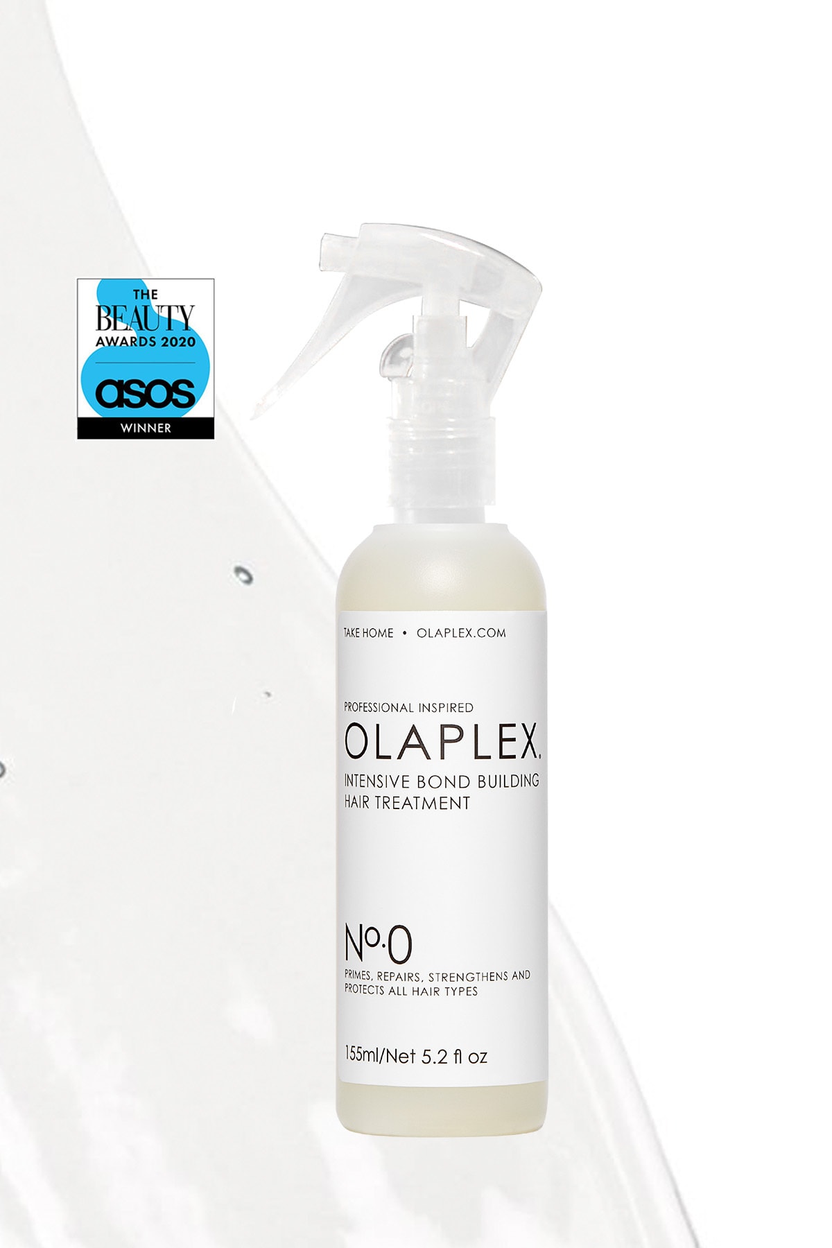 Olaplex محصول تقویت‌کننده مو شماره ۰ با اثر ساختاردهی شدید
