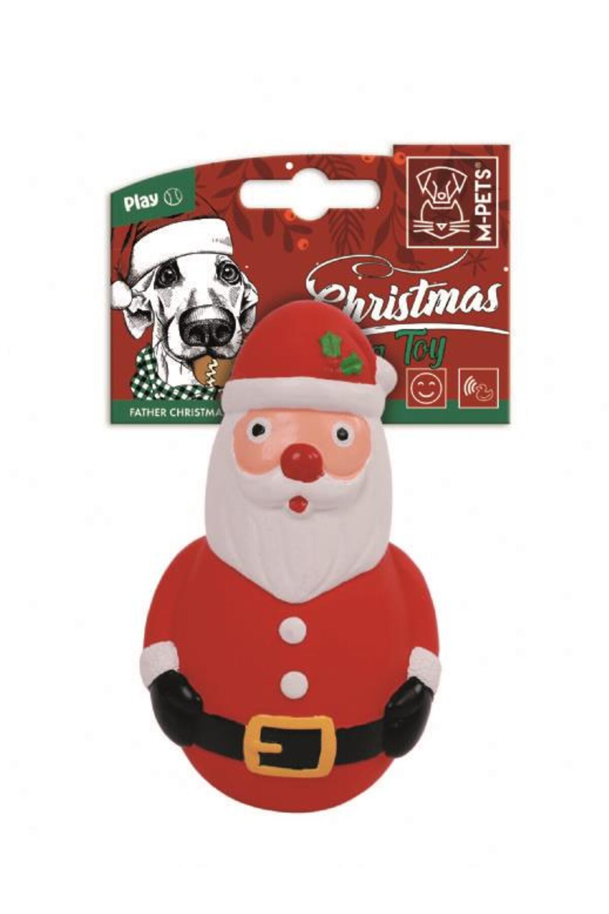اسباب‌بازی سگ طرح پدر کریسمس ام‌پتس M-PETS مدل 10664199 رنگارنگ
