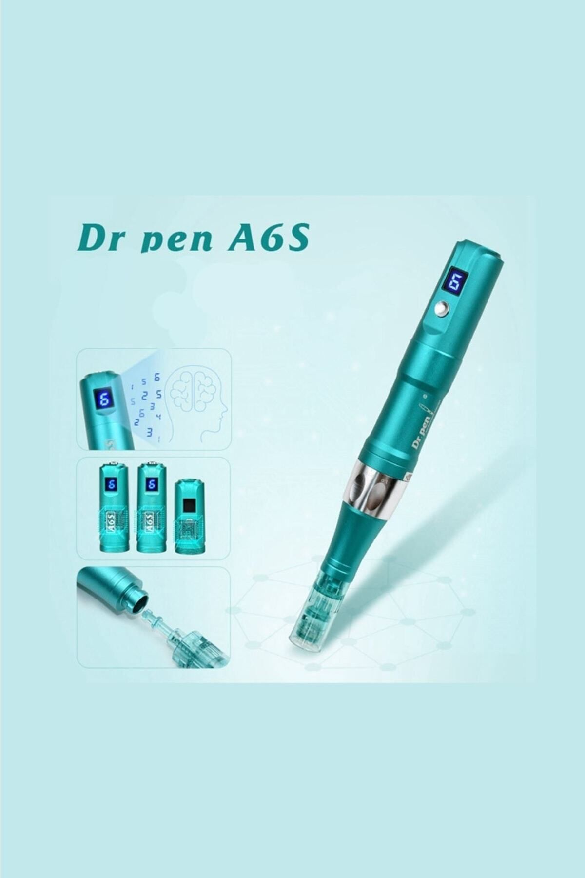 دستگاه مراقبت پوست درماپن شارژی A6S DUAL BATTERY BB GLOW SKIN CARE DEVICE اورجینال Dr.Pen
