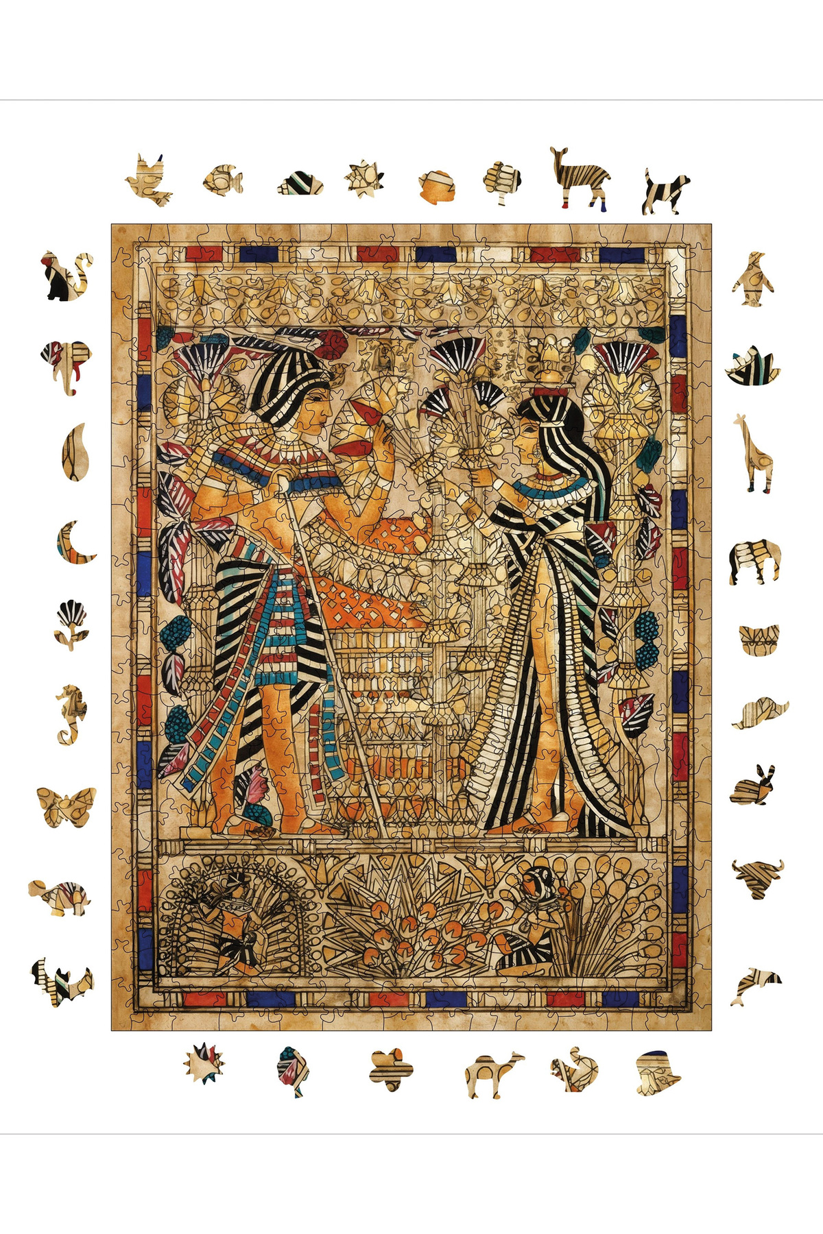 پازل چوبی مصر باستان 450 قطعه 29X39 سانتی متر WePuzzleUp