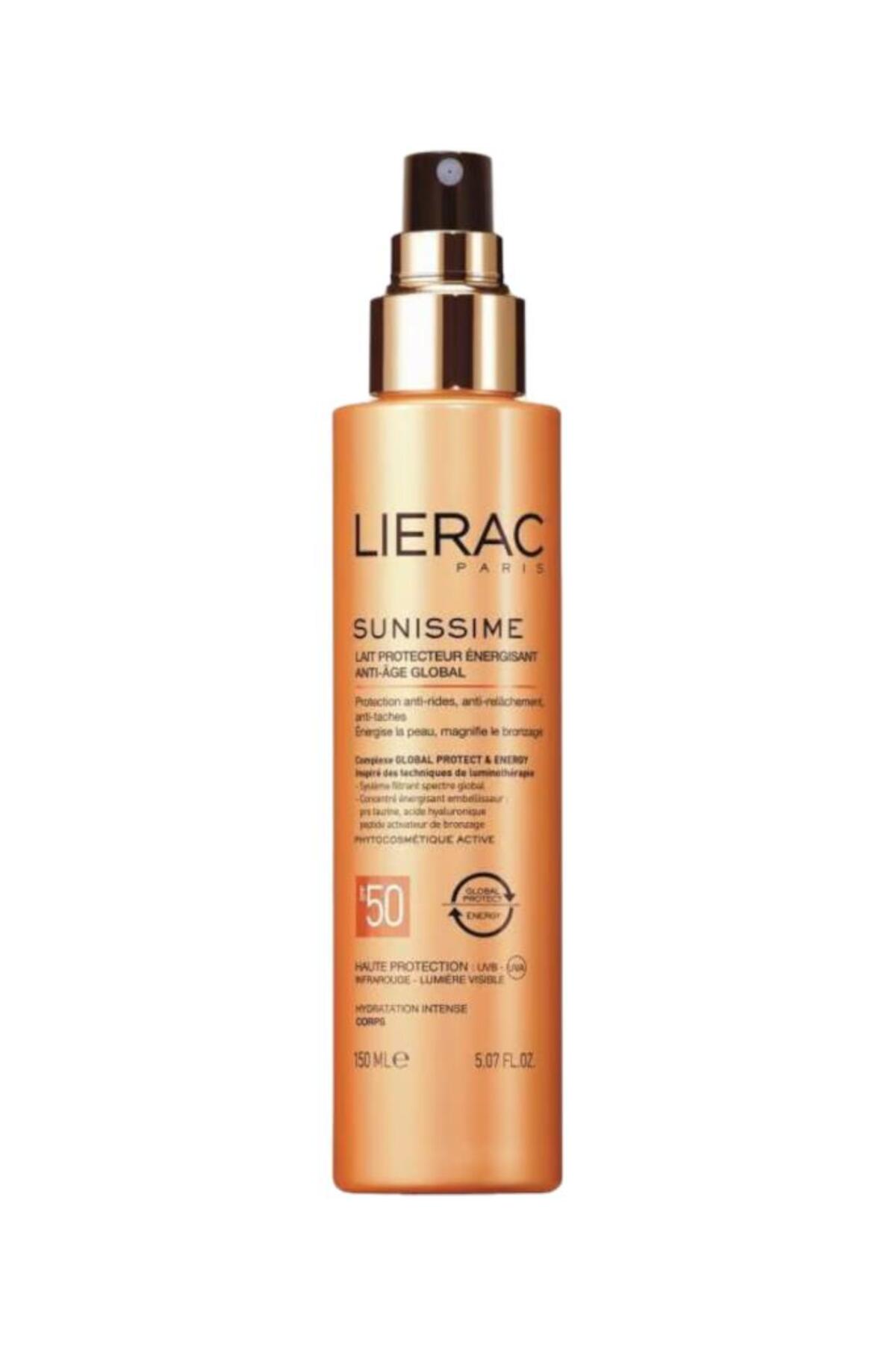 Lierac محافظت‌کننده انرژی‌بخش سانیسیم SPF50 میلک 150 میلی‌لیتر
