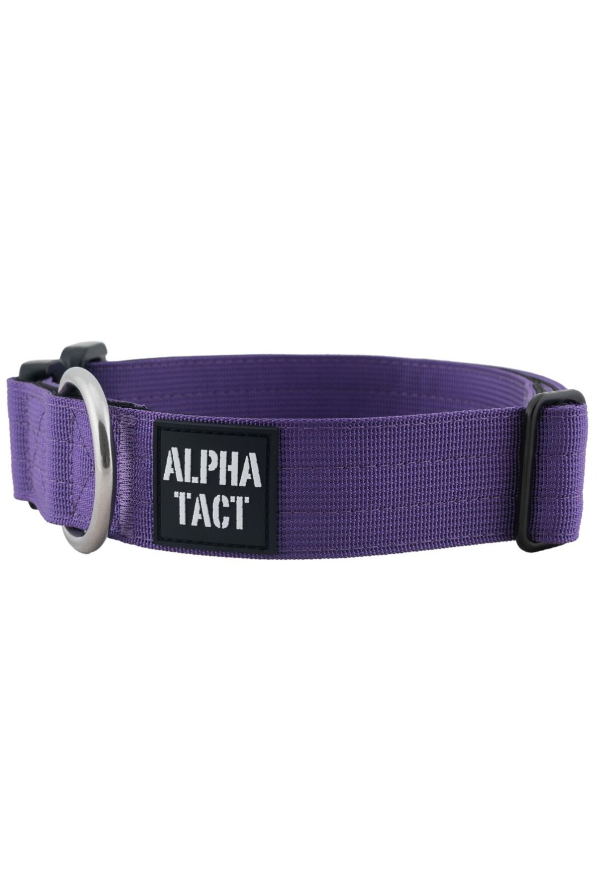 قلاده گردنی تاکتیکی سگ آلفاتکت AlphaTact Alphagrip Lite، ۴ سانتی‌متر، مناسب نژاد متوسط بنفش