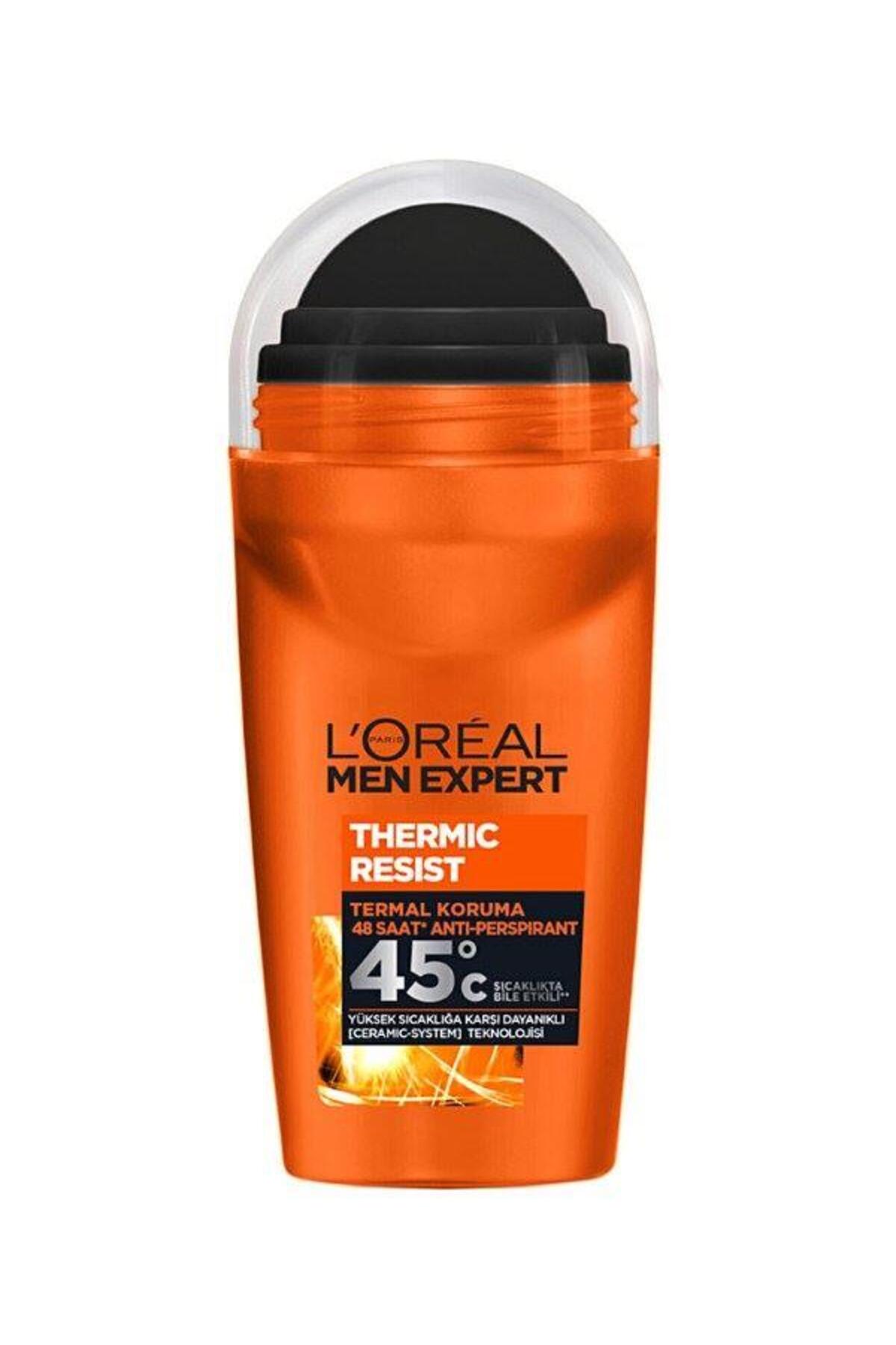 L'Oreal Paris Men Expert ضد تعریق مردانه موثر رول آن ترمیک رزیست 50 میلی لیتر