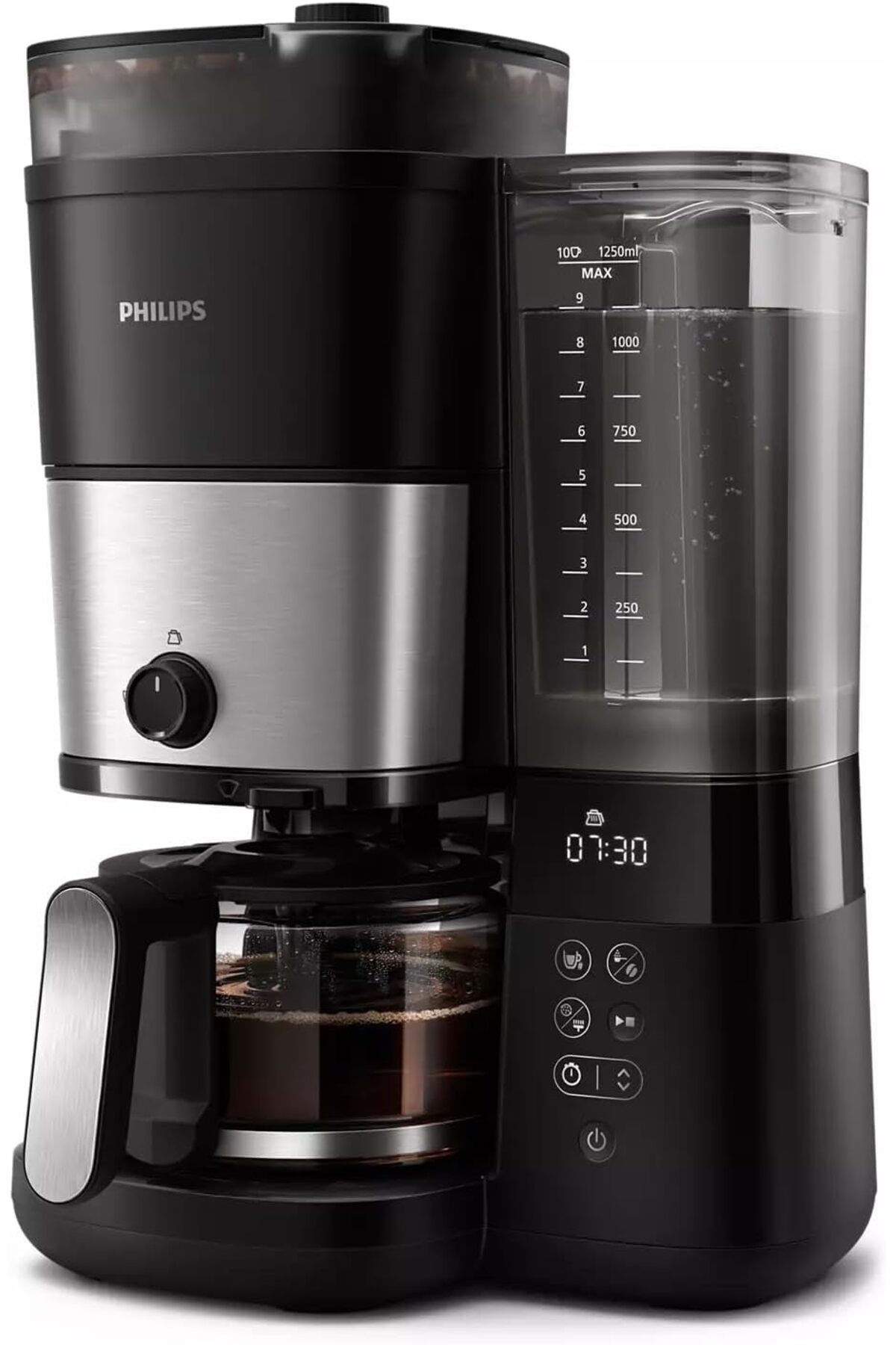 قهوه ساز فیلتری 01 دم کردن همه کاره دستگاه فیلتر با آسیاب اورجینال Philips