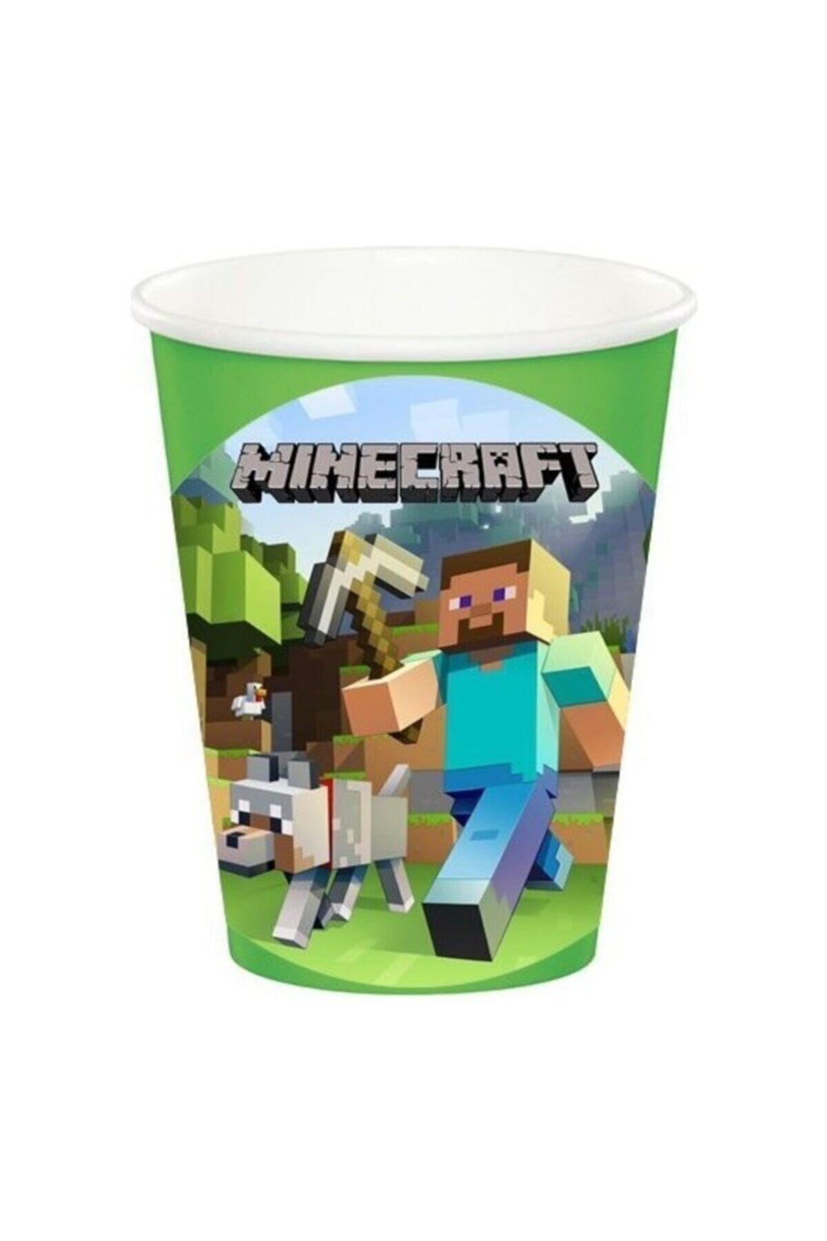 سایر لوازم مهمانی بسته 8 لیوان کاغذی MINECRAFT Happyland