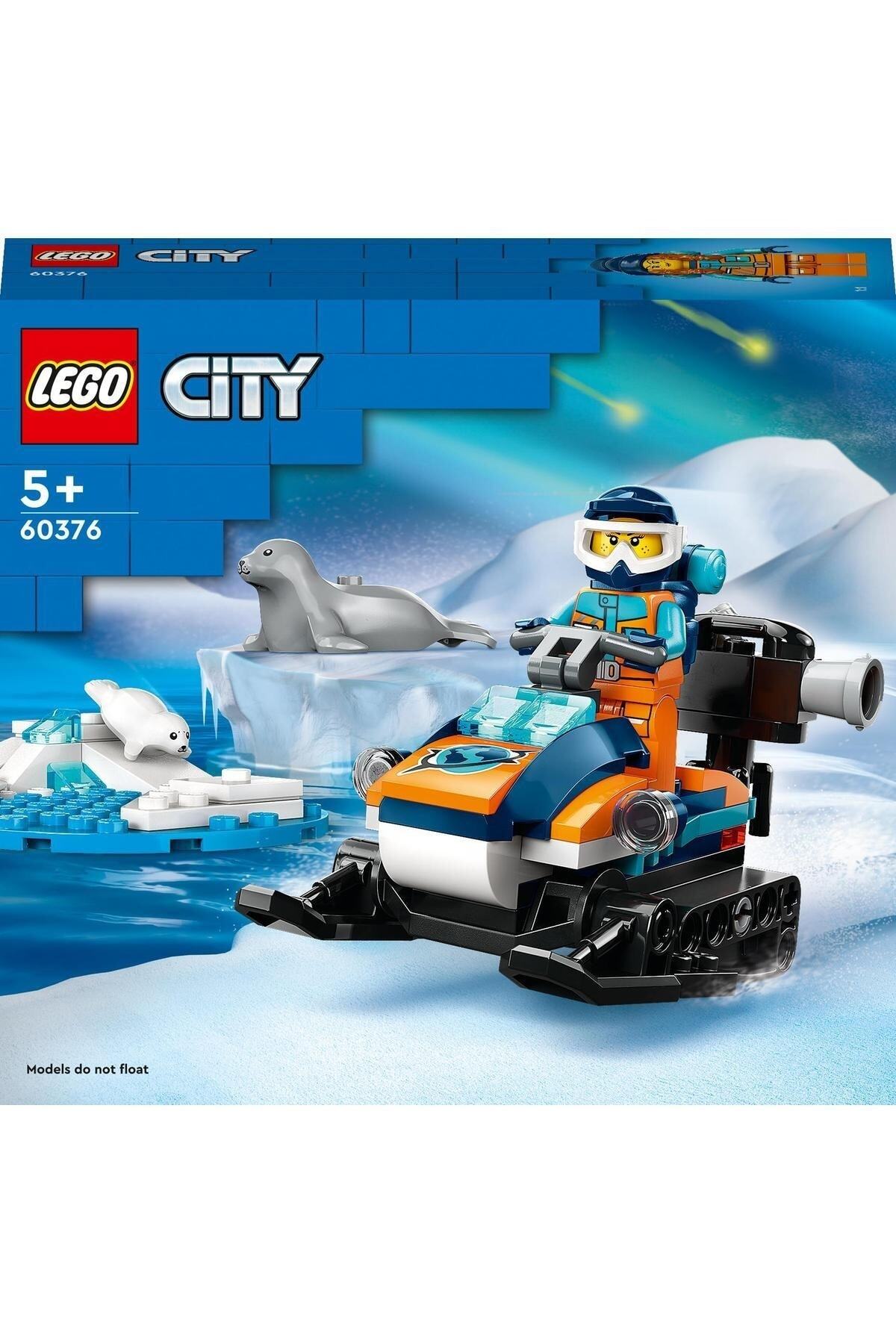لگو و اسباب بازی های ساخت محور سورتمه موتور اکسپلورر قطبی شهر ARCNXX 60376 SN 1022995 از ترکیه LEGO