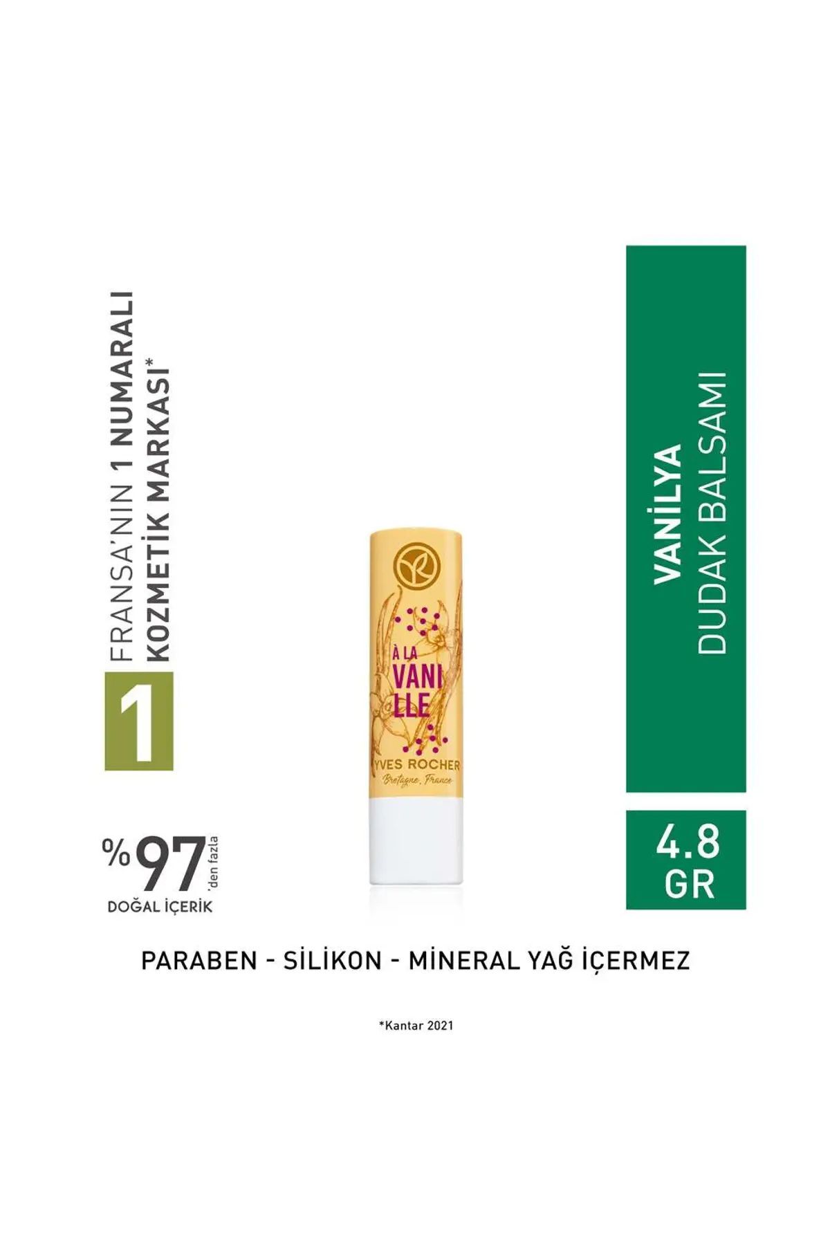 بالم لبهای وانیل حاوی روغن کره شیا 48 گرم ایوروشه Yves Rocher