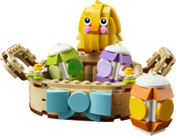 سبد تخم‌مرغ عید پاک ساختنی لگو LEGO آیکونیک مدل 40863، ۲۱۶ قطعه، حداقل سن ۷ سال