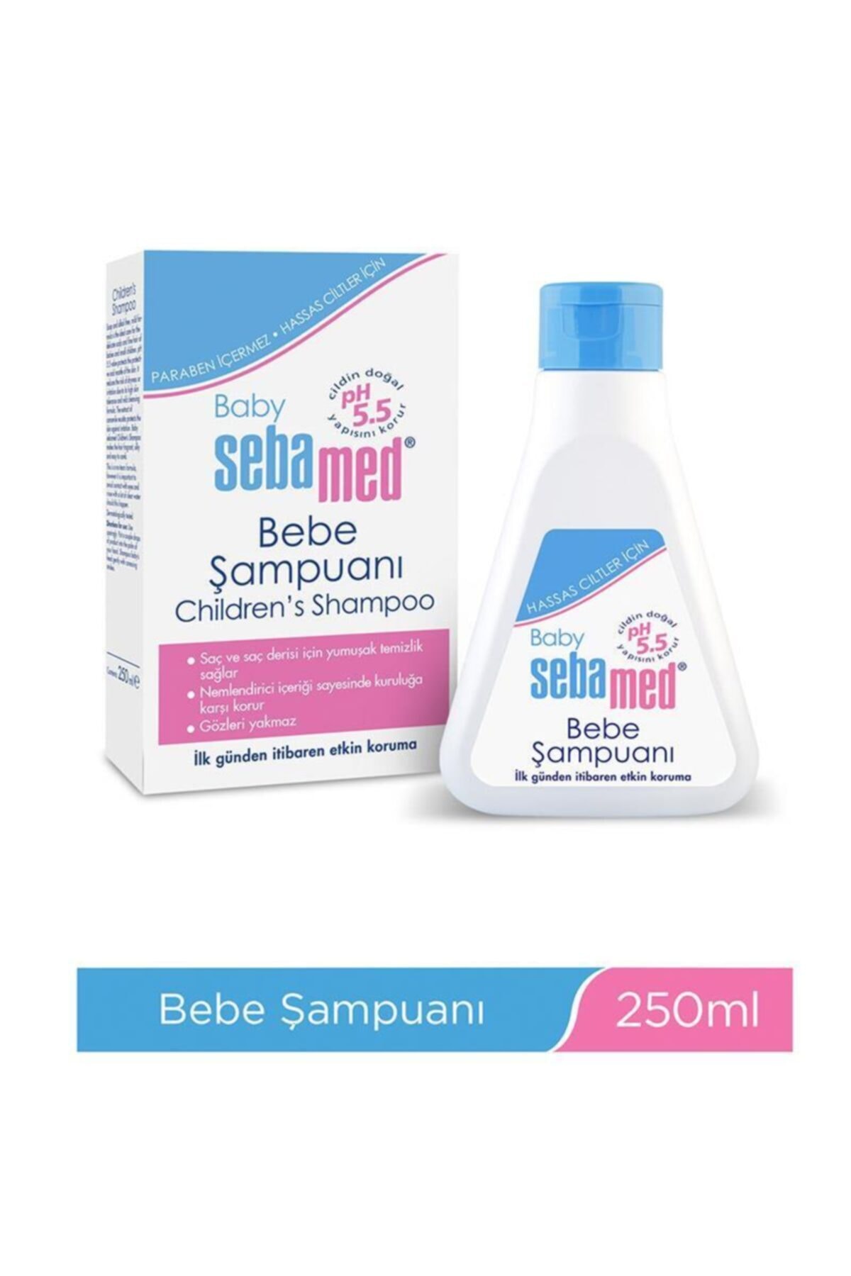 شامپو بچه کودک 250 میل اورجینال Sebamed