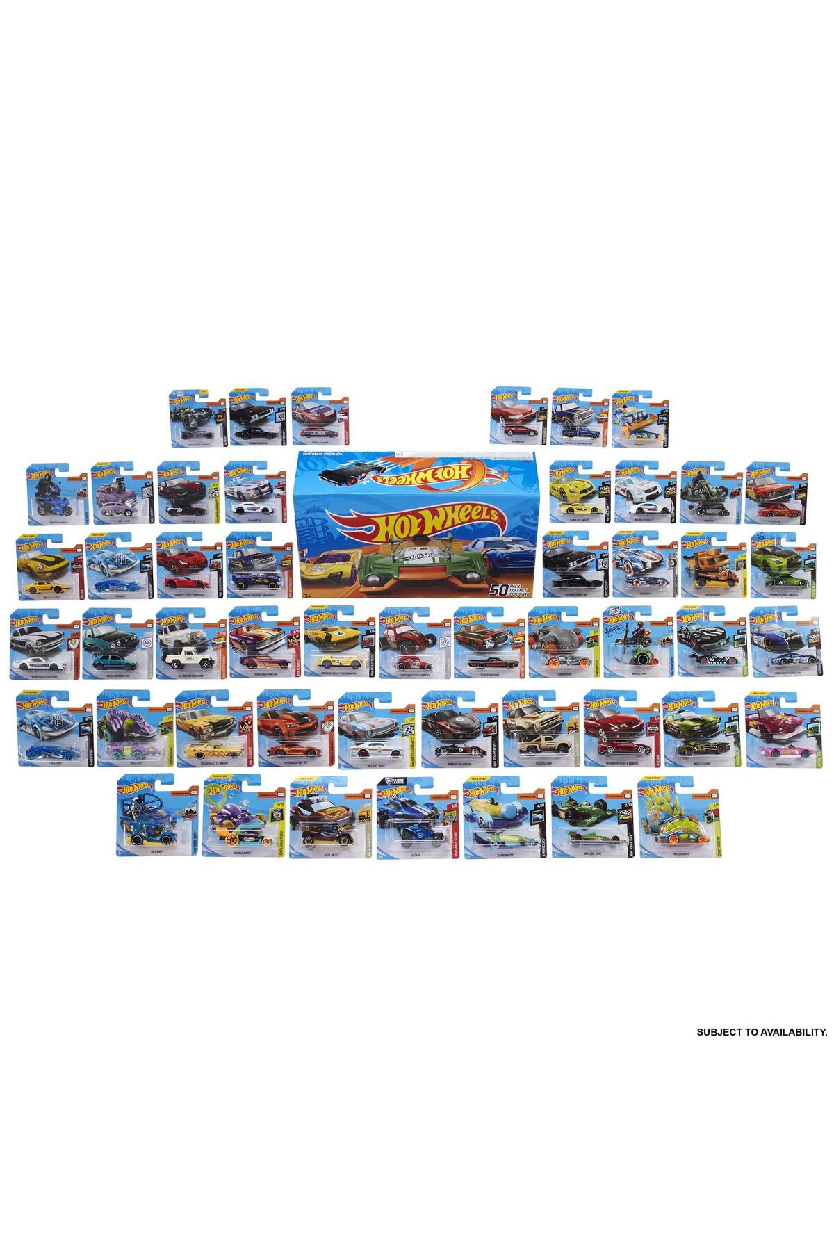 مدل خودرو استارتر ست 50 سبد خرید V6697 اورجینال HOT WHEELS