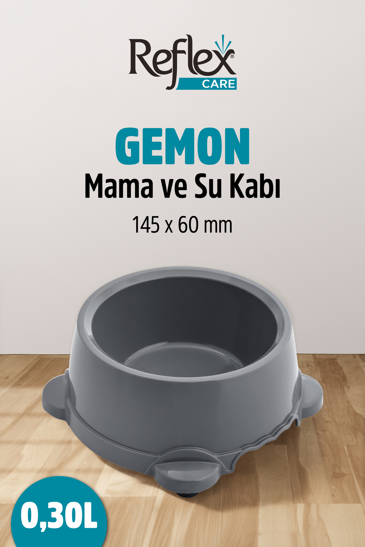 ظرف غذا و آب گربه و سگ رفلکس Reflex، سری Reflexcare Gemon، مدل 51268