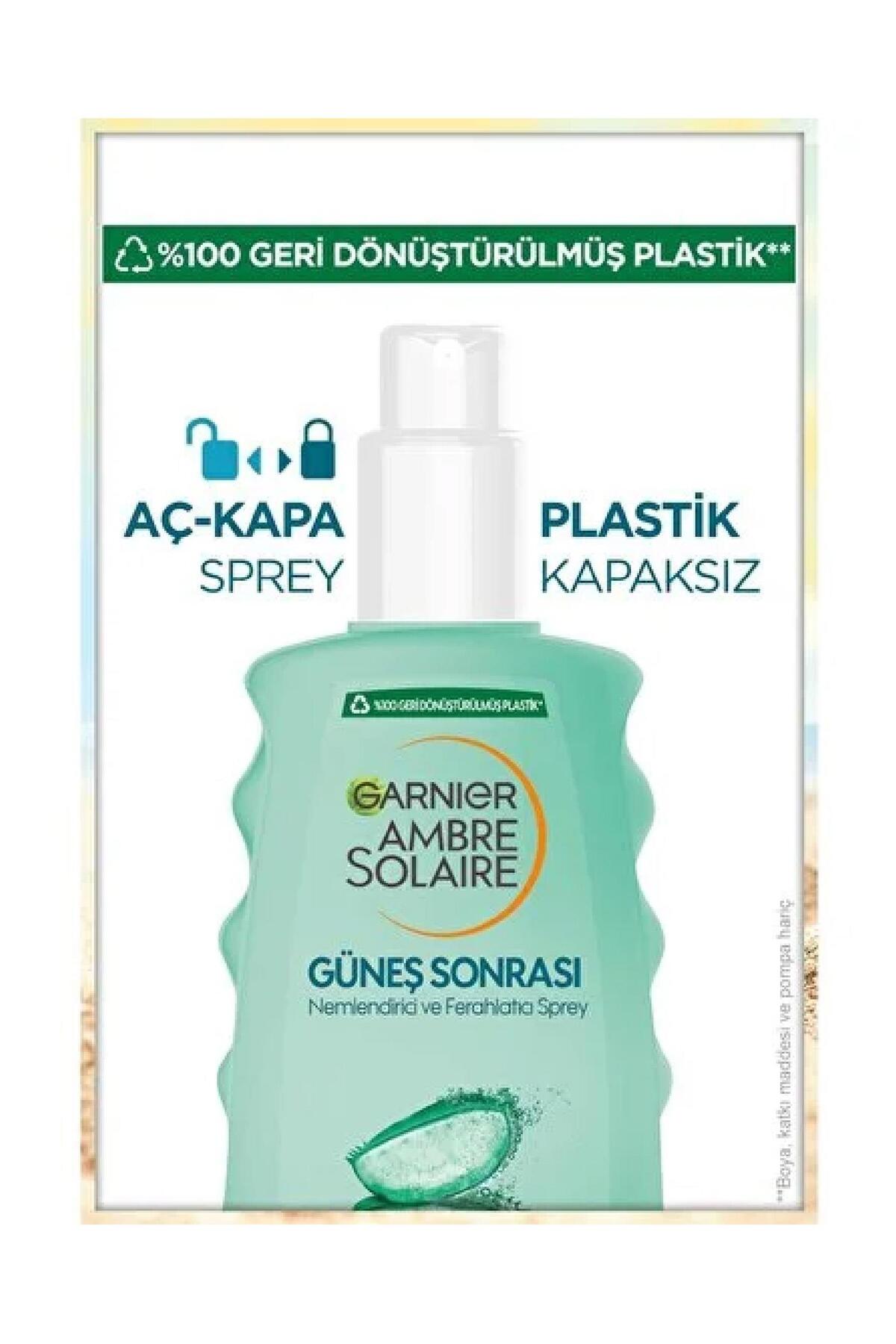 Garnier مرطوب کننده پس از آفتاب امبر سولر اسپری 200 میلی لیتر