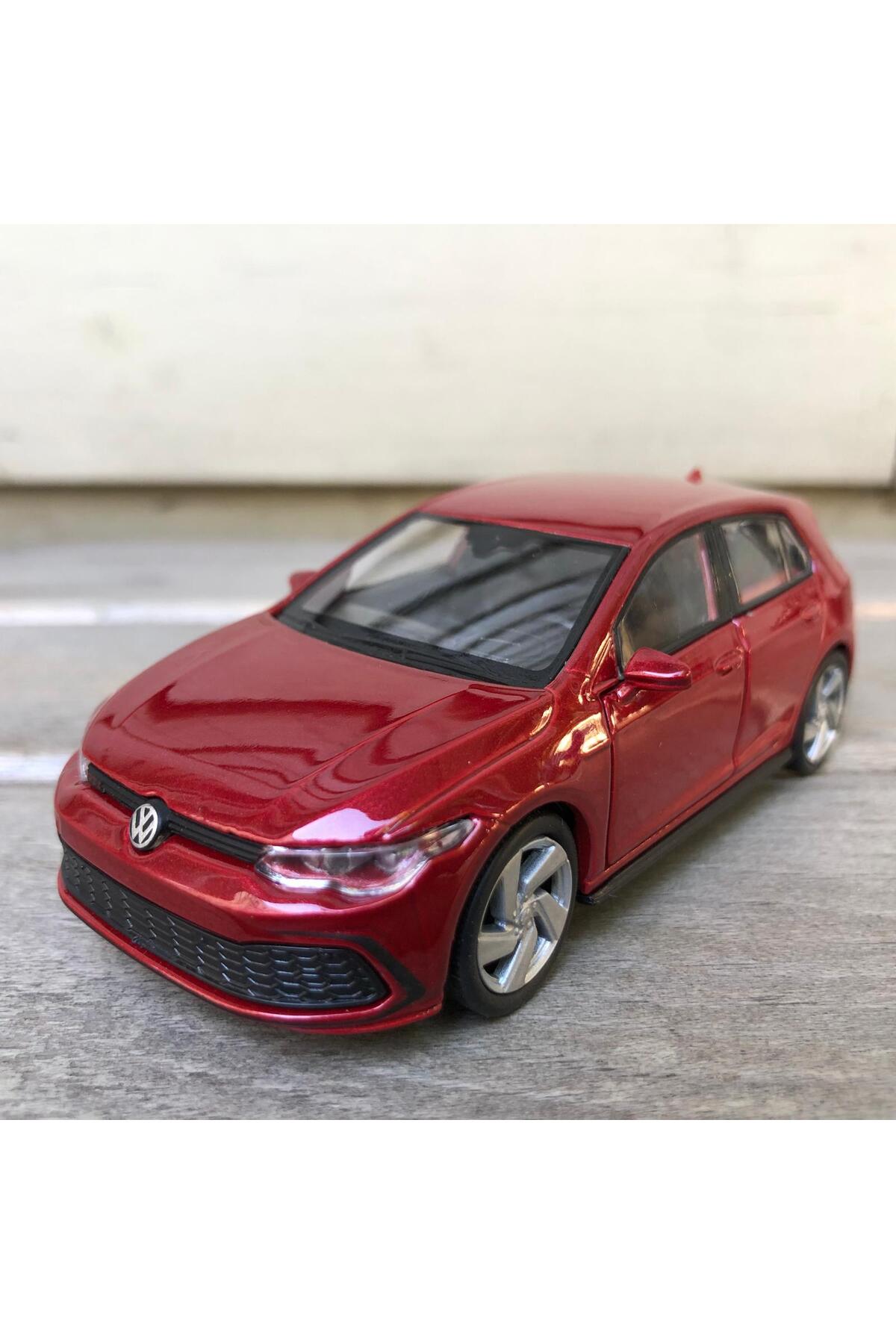 مدل خودرو WELLY VOLKSWAGEN GOLF 8 GTI DIECAST METAL CAR MODEL TOY PULL DROP 12 سانتی متر اورجینال scntoys