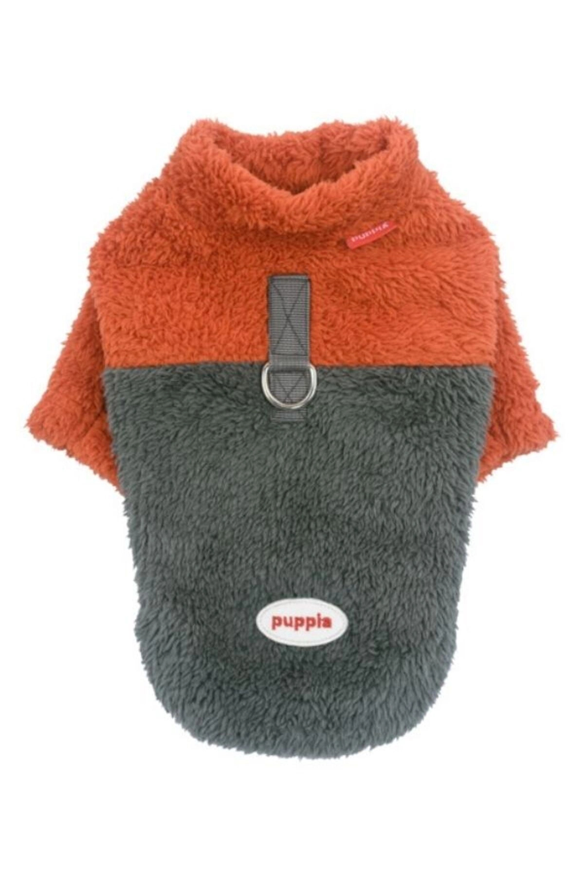 پلیور فلیس سگ پوپیا Puppia Ridge Fleece Jumper نارنجی