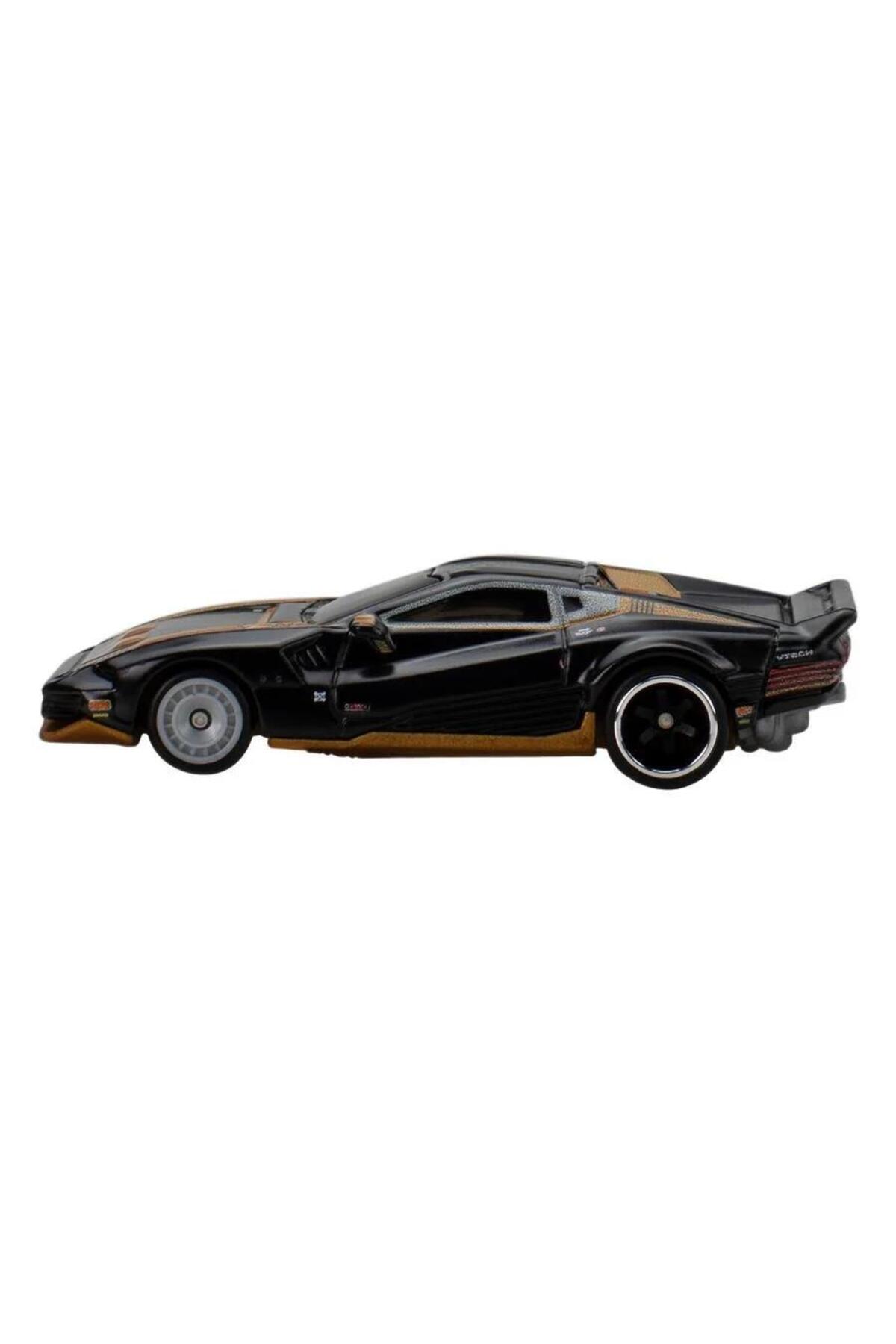 ماشین اسباب بازی ممتاز فرهنگ پاپ: CYBERPUNK 2077 QUADRA TURBO R V TECH 1 64 از ترکیه HOT WHEELS