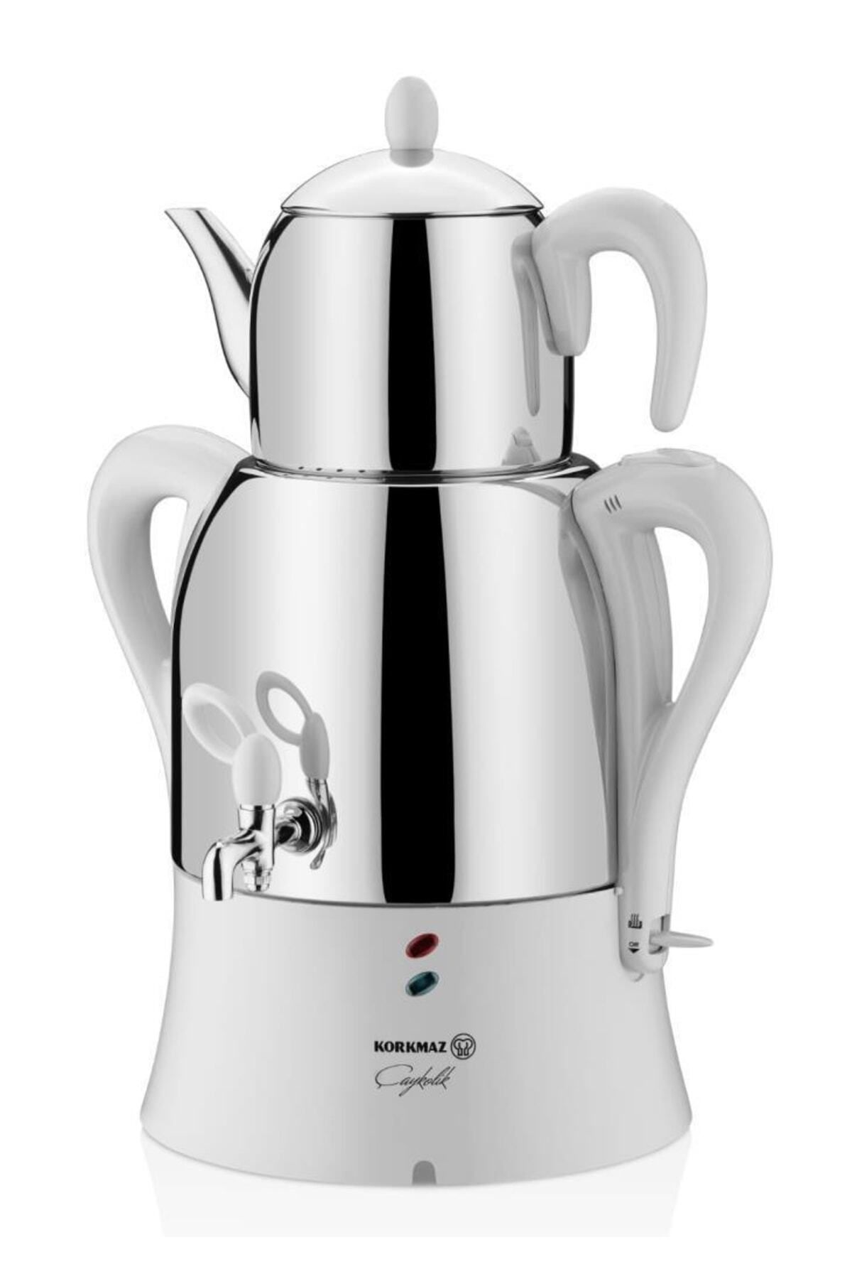 چای ساز A341 13 VANILLA کرم اورجینال KORKMAZ