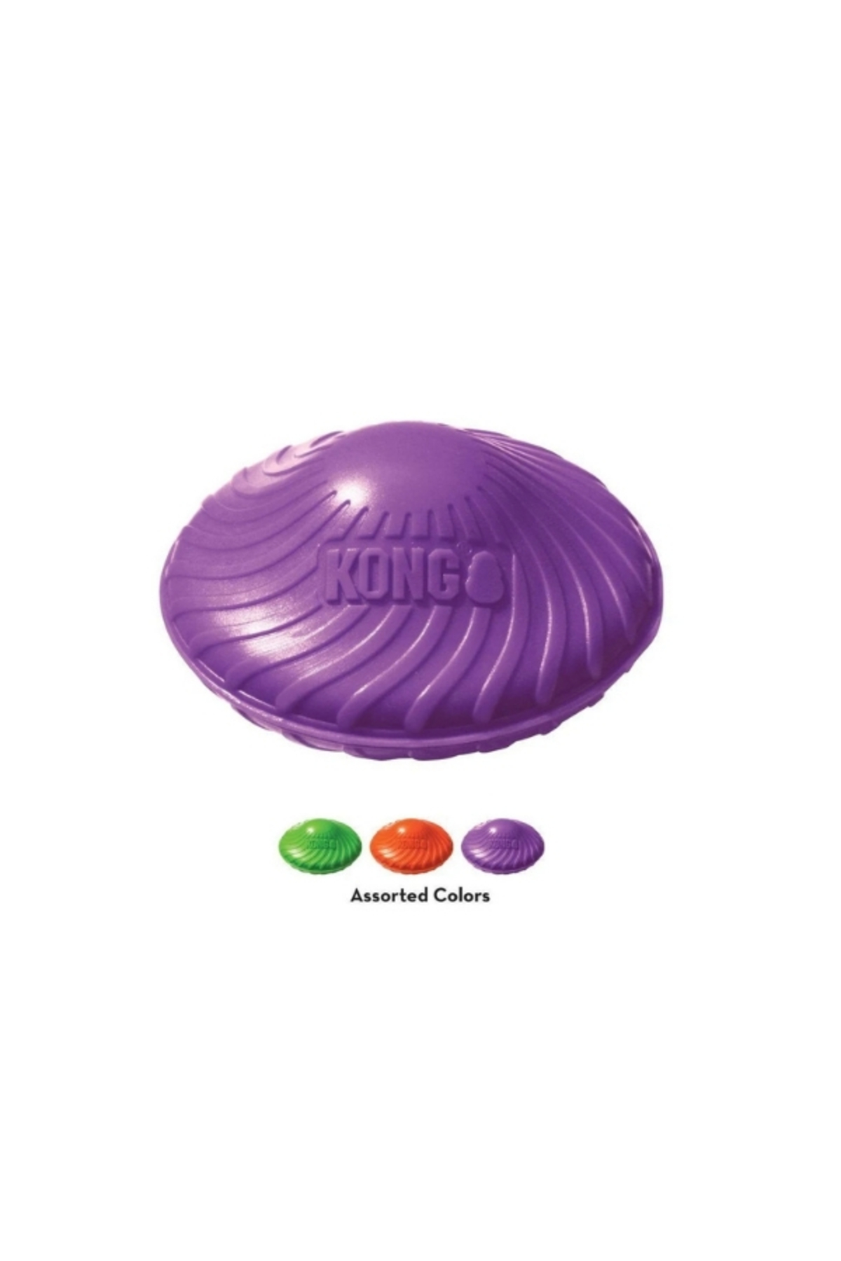 اسباب‌بازی سگ کونگ KONG Squeezz Orbitz، دایره چرخان، چندرنگ، TR-Small/Medium