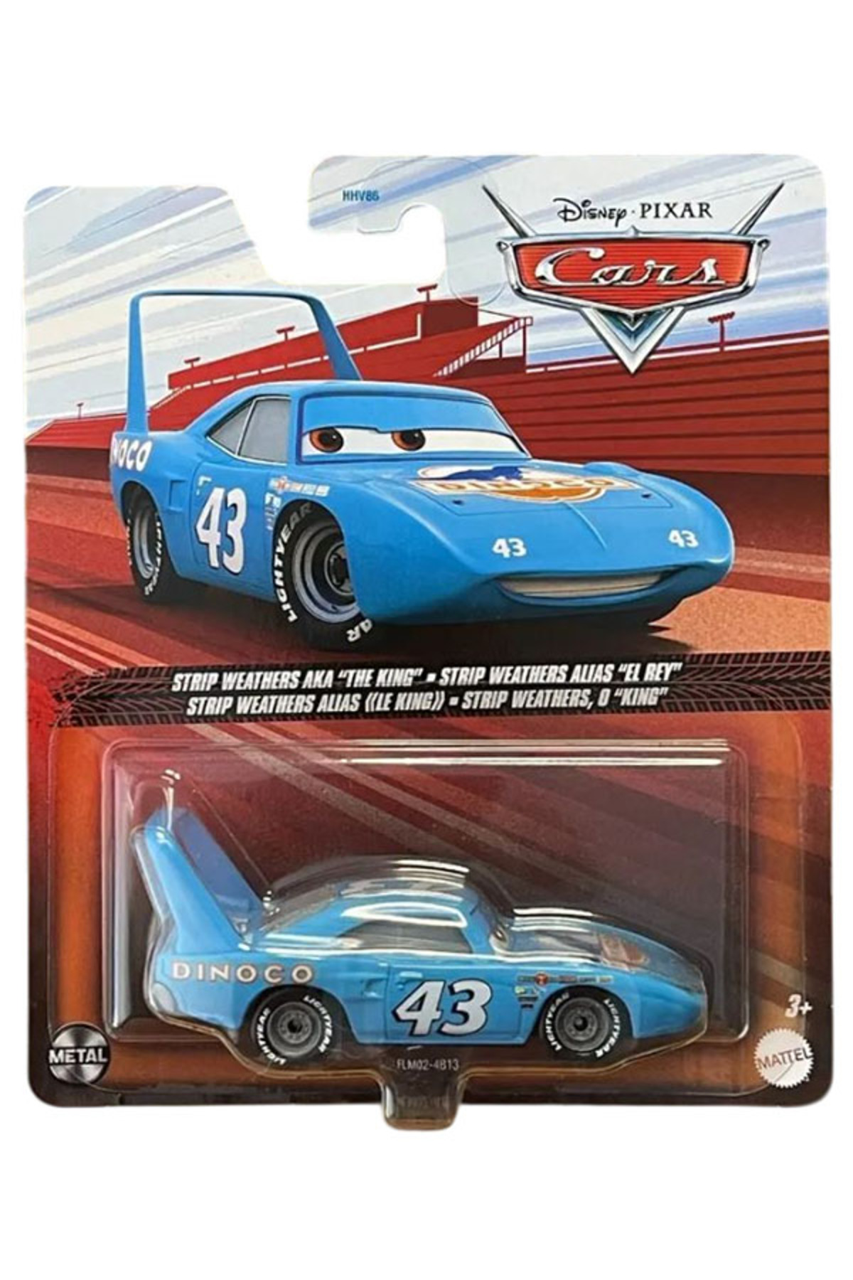ماشین اسباب بازی DISNEY PIXAR CARS STRIP WEATHERS با نام مستعار شاه Cars