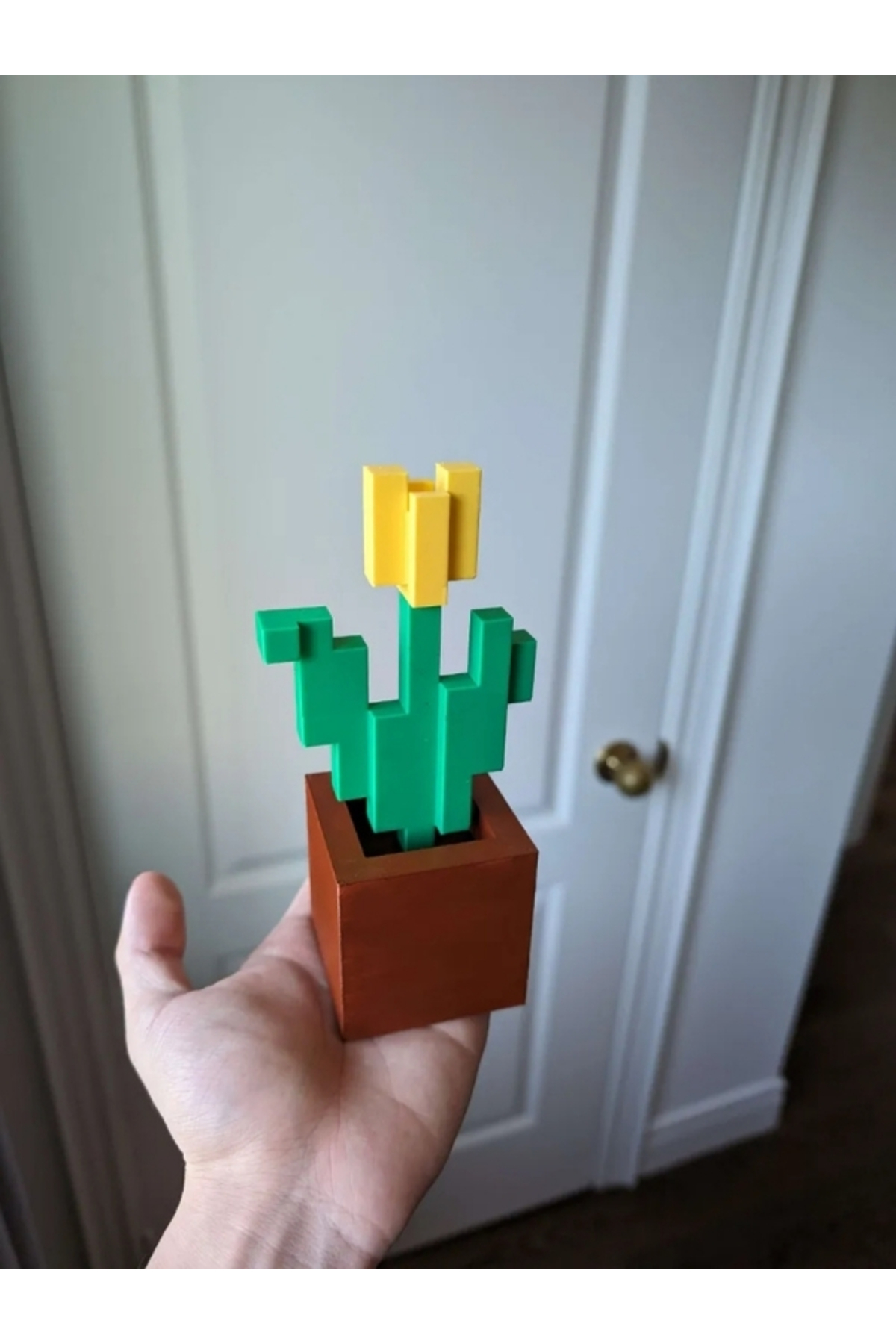 اشیاء دکوراتیو و مجسمه دکور گل گلدانی MINECRAFT اورجینال FLEXIS WE MAKE IT POSSIBLE FOR YOU
