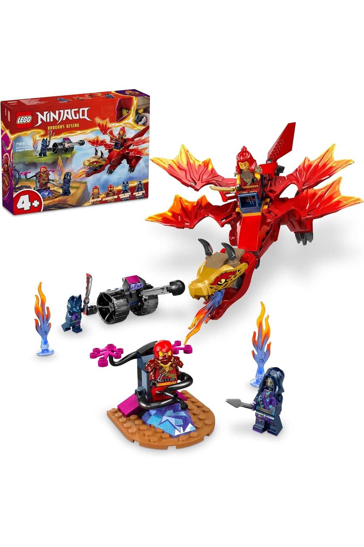 لگو و اسباب بازی های ساخت محور 71815 نبرد عمیق اژدها نینجاگو کای اورجینال LEGO