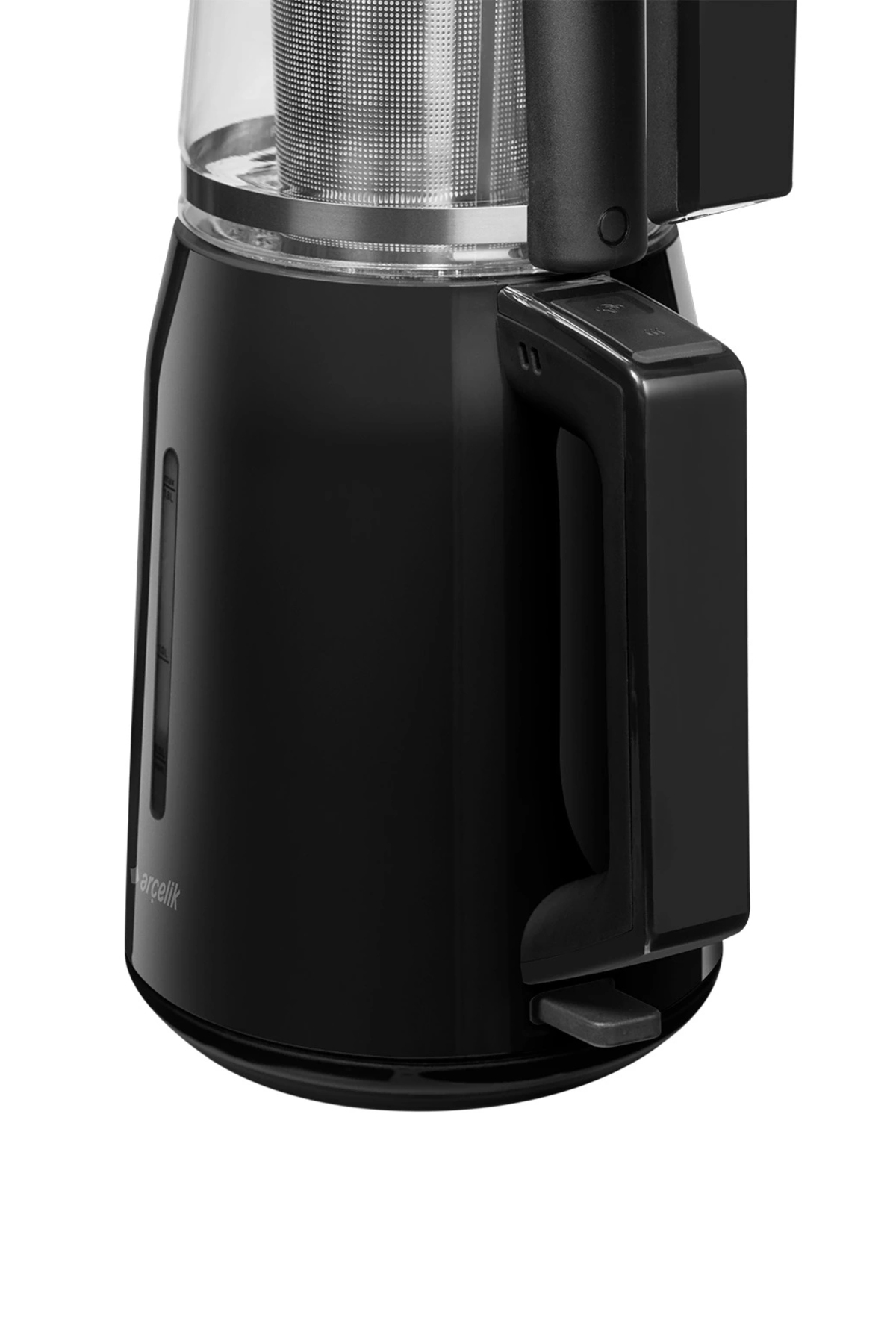 چای ساز دستگاه خوری شیشه ای K 3281 C 1650 W اورجینال Arçelik