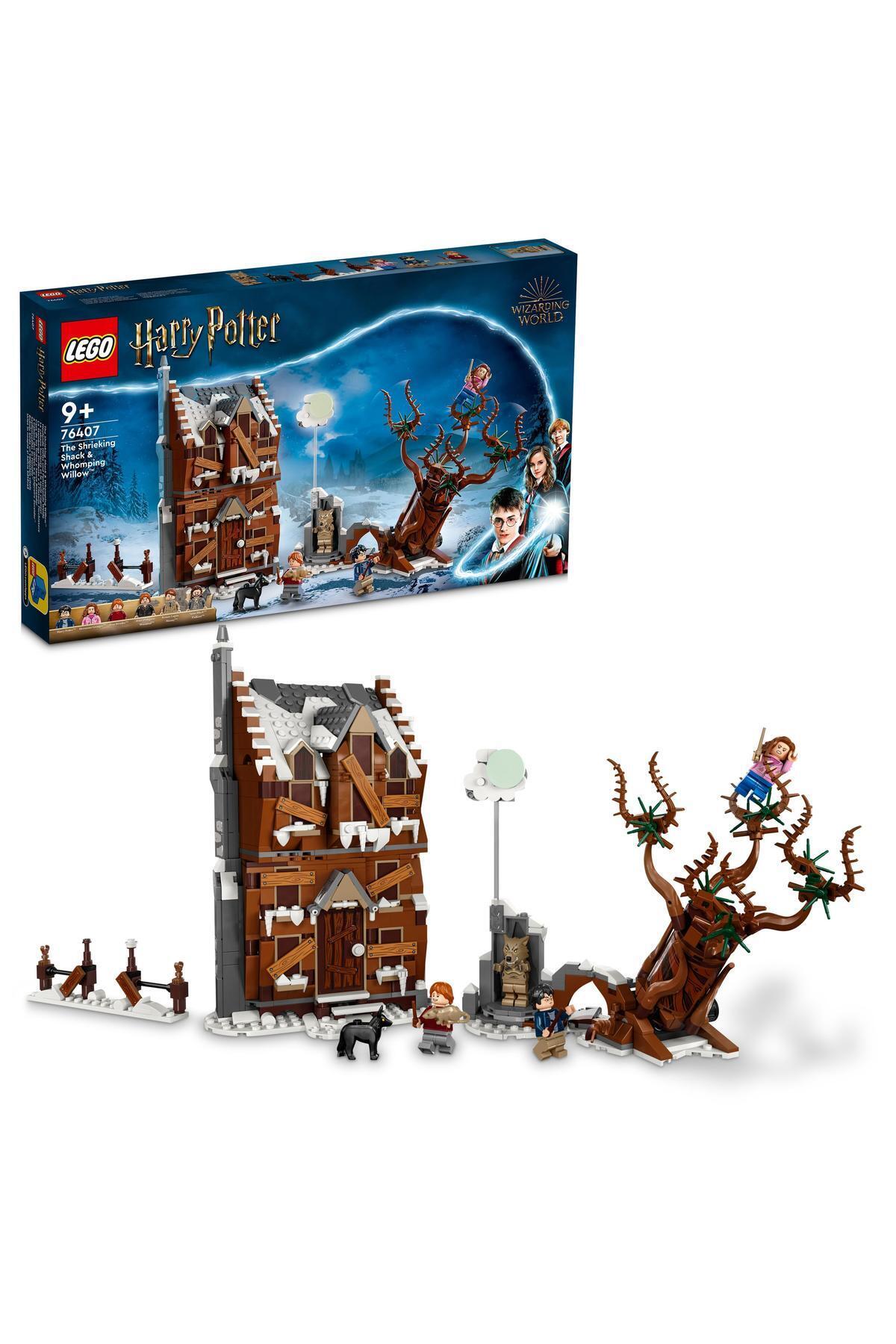 LEGO لگو هری پاتر Screaming Hut And Whomping Willow 76407 - ست ساختمان برای سنین 9 به بالا (777 قطعه)