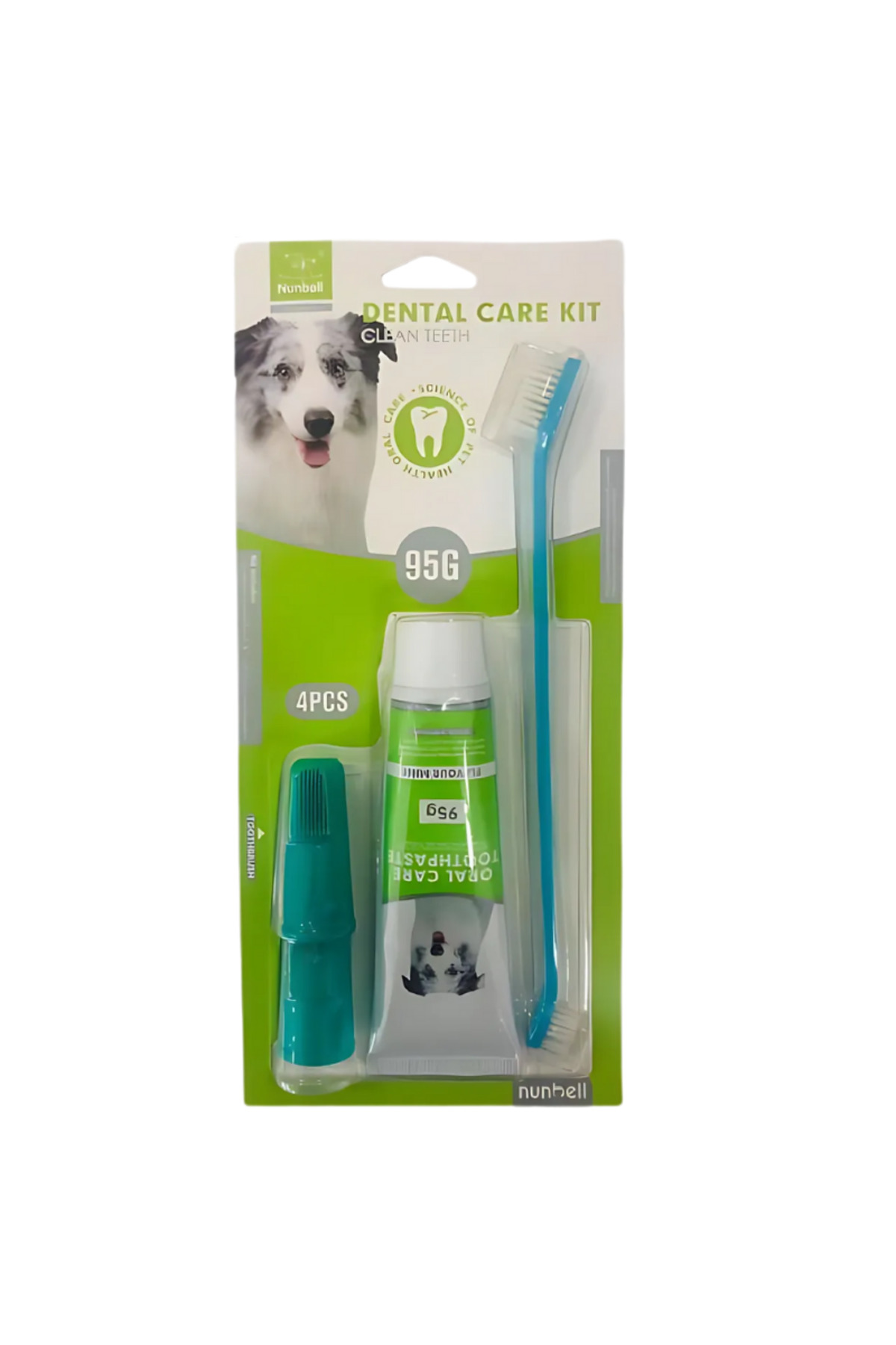 ست مسواک و خمیردندان گربه و سگ نانبل Nunbell، Dental Kit، مدل NBML3603
