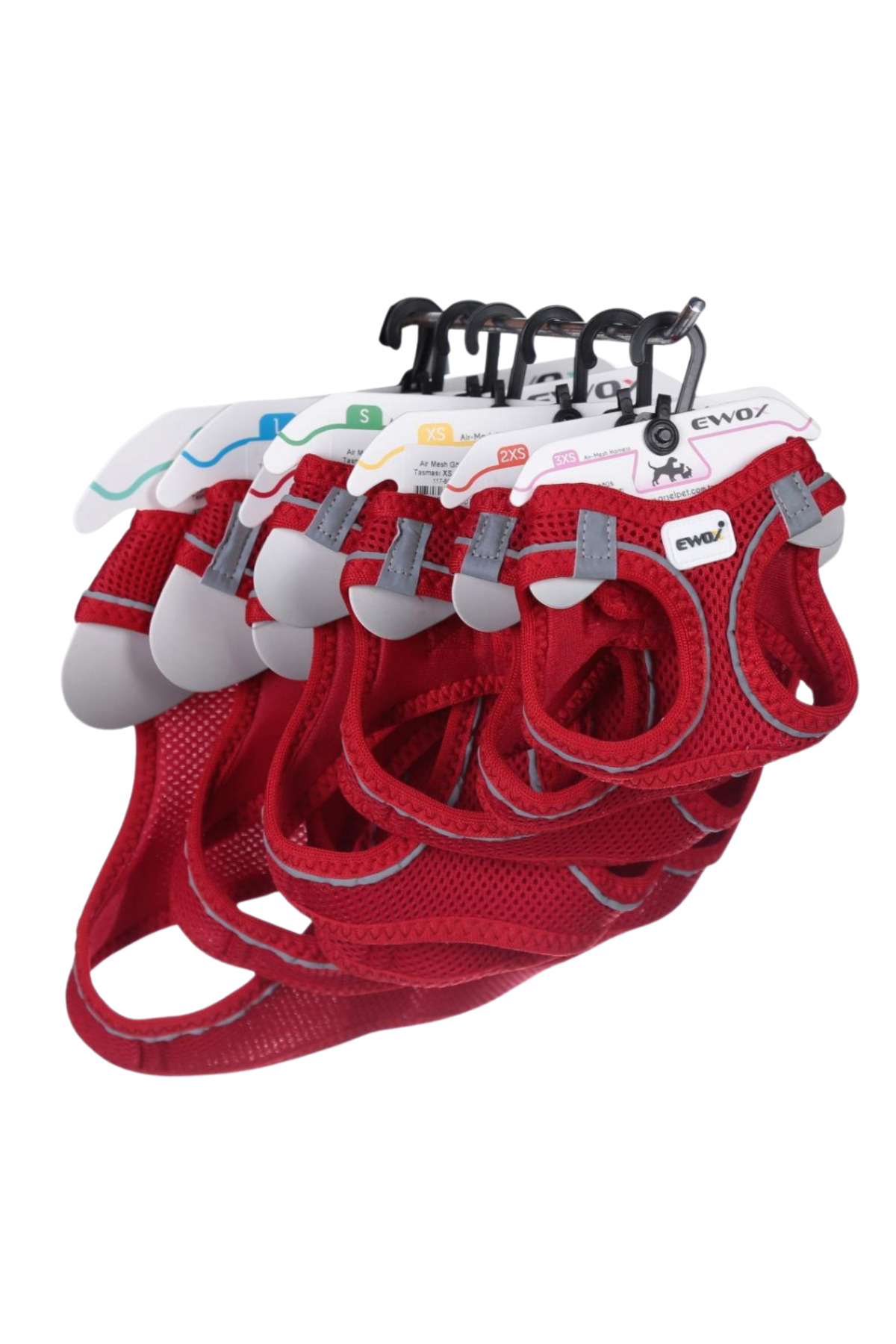 هارنس سگ ایوکس EWOX Air Mesh قرمز
