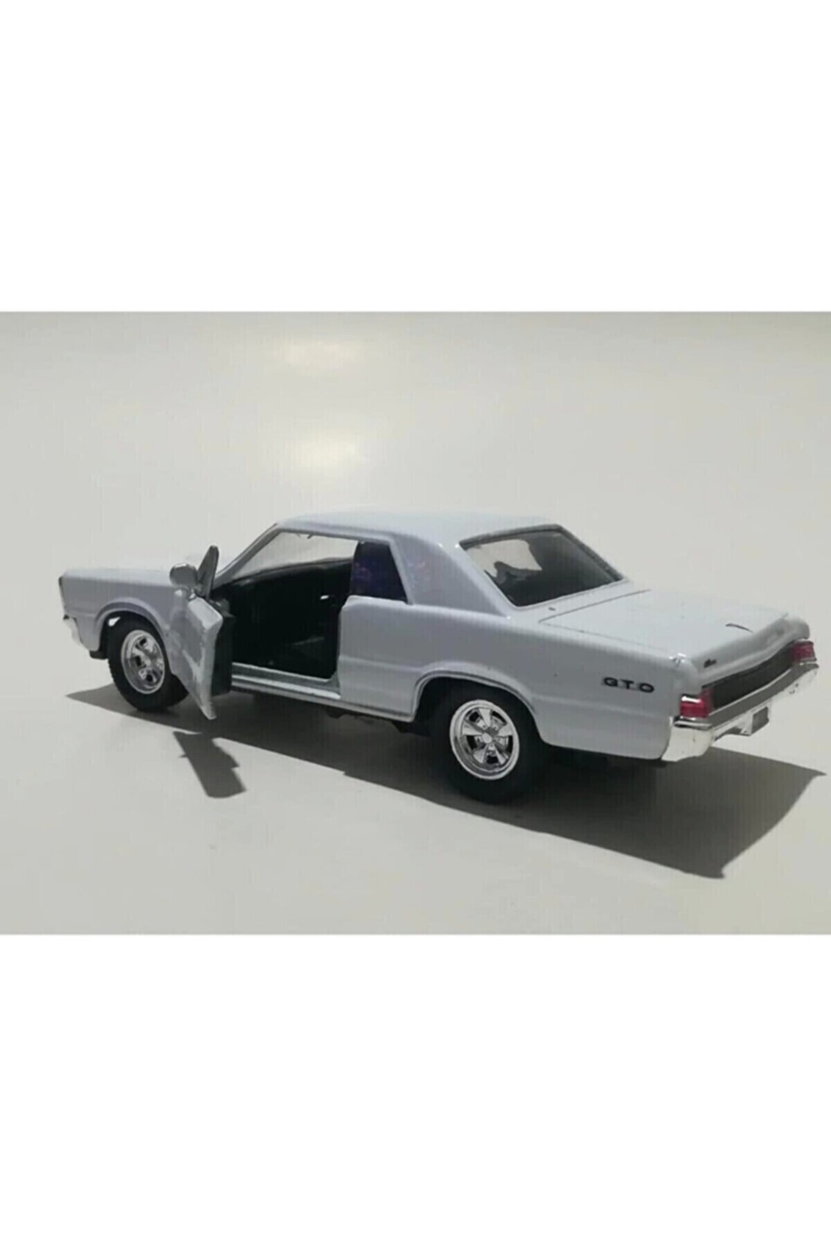 مدل خودرو PONTIAC GTO 1965 1 36 SCALE C&amp;C MODEL GARAGE PULL DROP DIECAST METAL TOY CAR اورجینال Genel Markalar