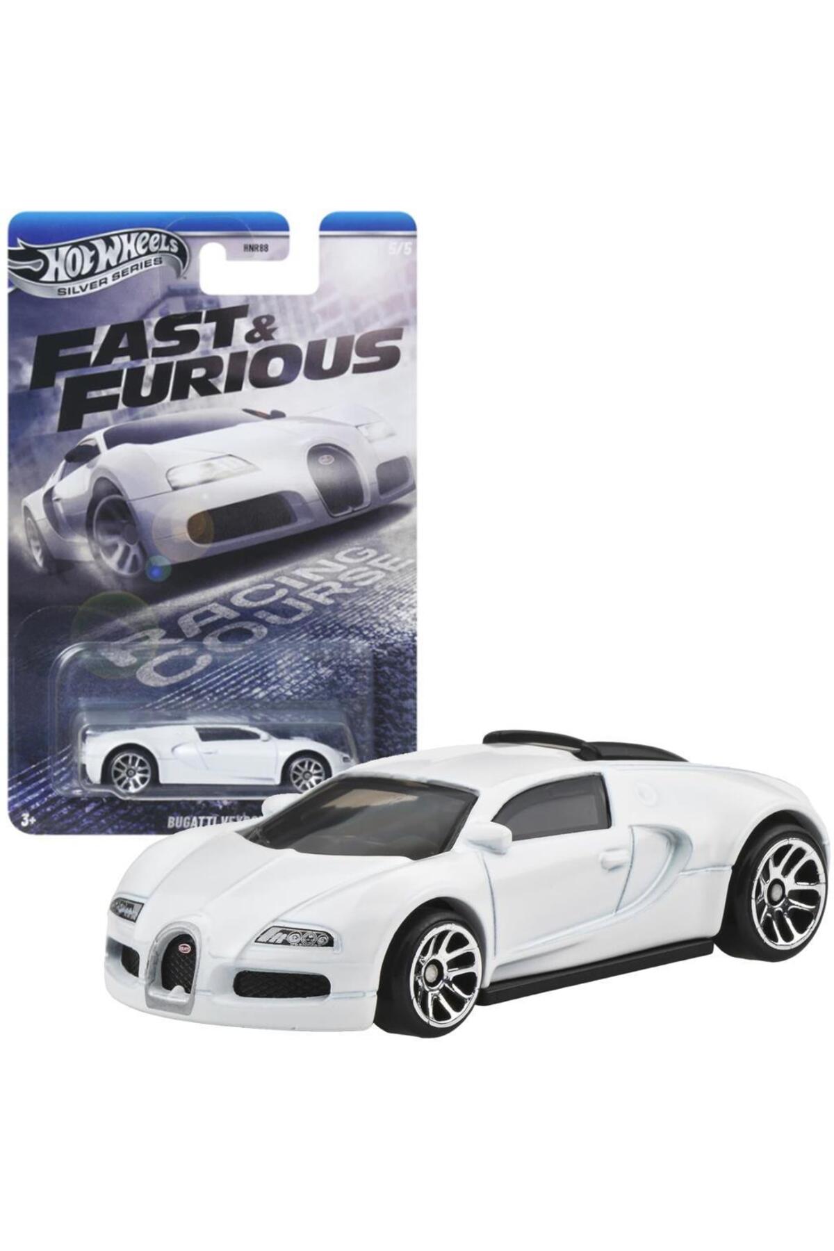 ماشین اسباب بازی VEYRON JBY43 HNR88 FAST & FRAIN هات ویلز اورجینال HOT WHEELS