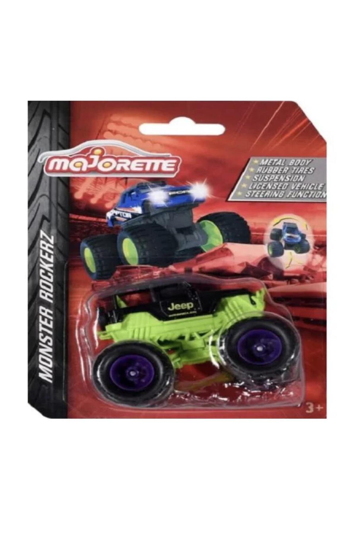 ماشین اسباب بازی MONSTER ROCKERZ METAL DIECAST JEEP WRANGLER 212057255 Genel Markalar