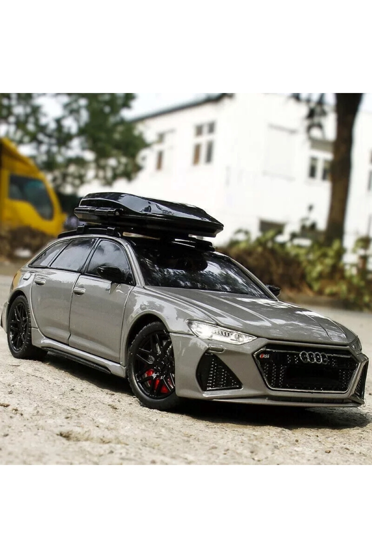 مدل خودرو AUDI RS6 CAR STATION WAGON 1:24 DIECAST METAL MODEL COLLECTION با صدا و نور 21 سانتی متر از ترکیه scntoys