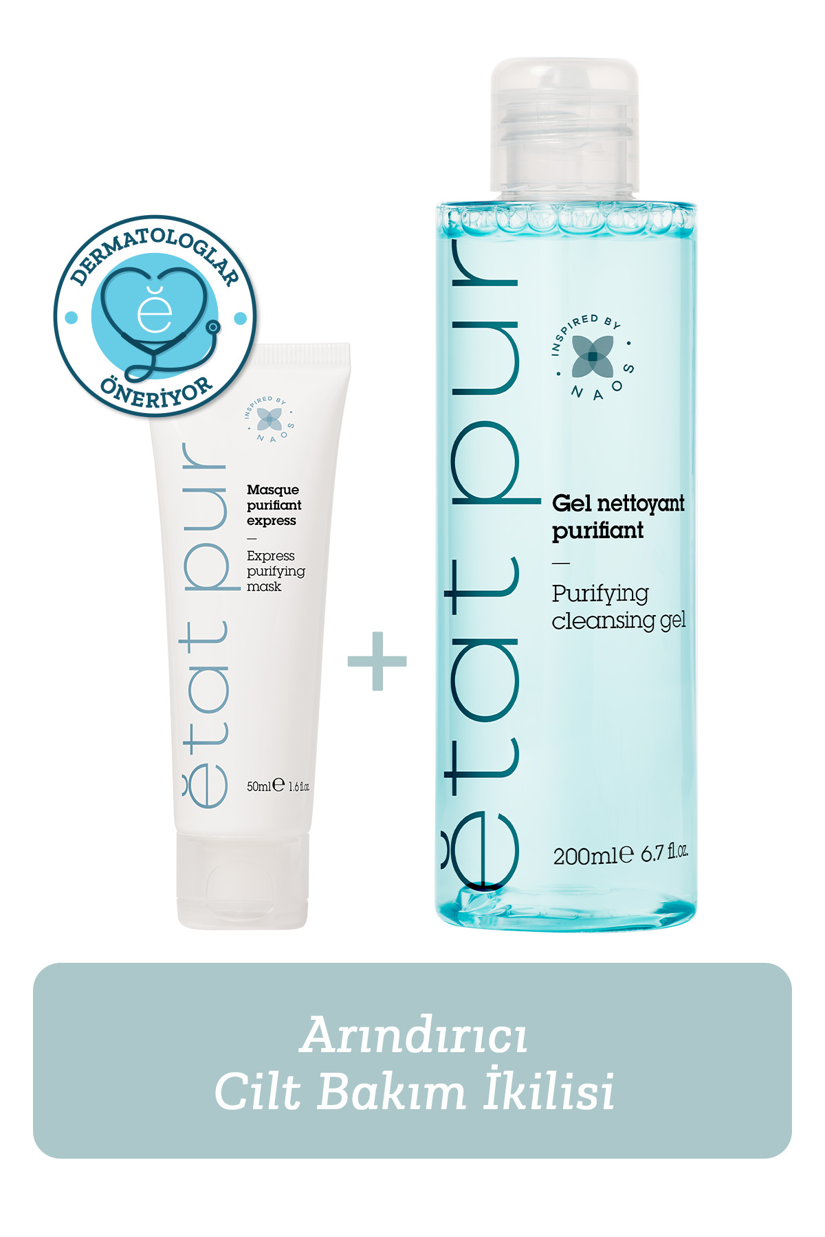 ست مراقبت پوست PURIFYING SKIN CARE DUO اورجینال Etat Pur