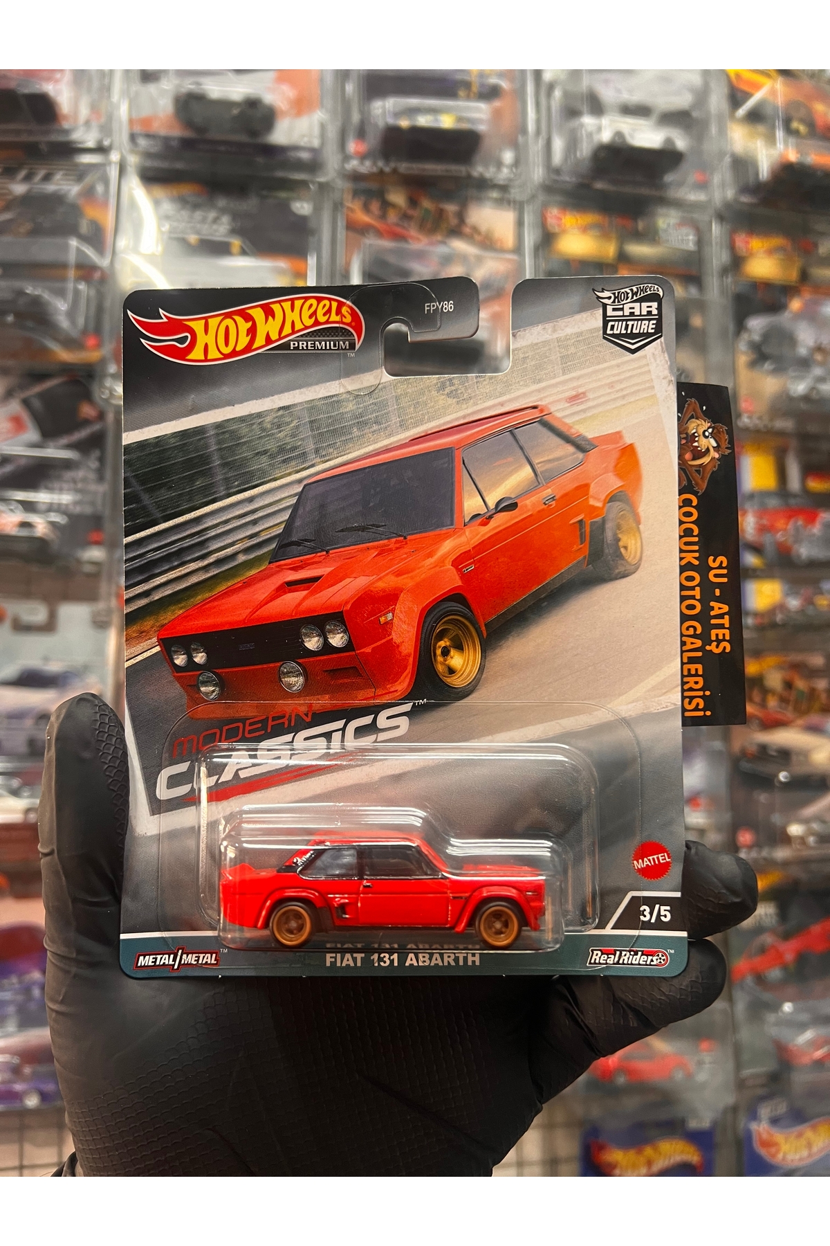 ماشین اسباب بازی فیات مورات 131 آبارت مدل فوق کمیاب در مقیاس 1.64 از ترکیه HOT WHEELS