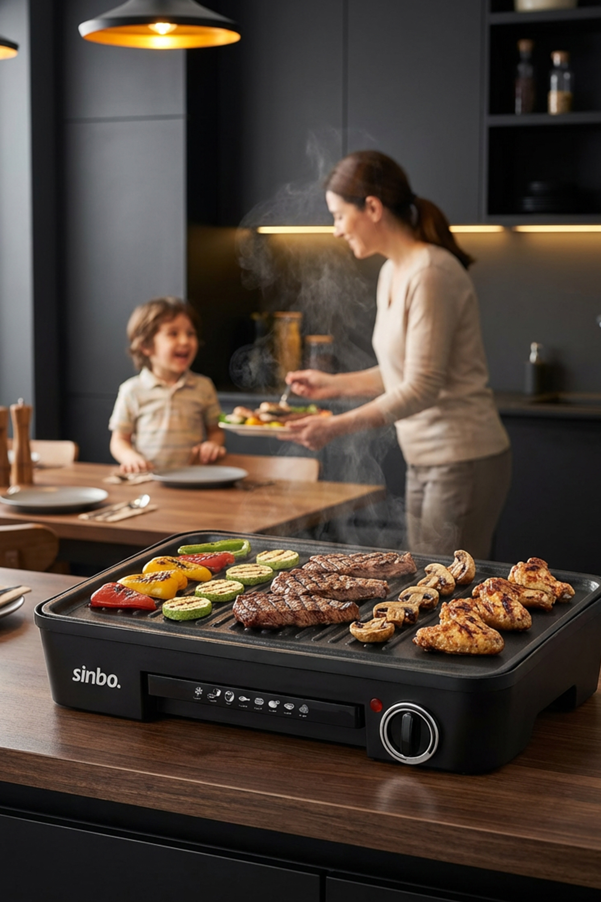 گریل برقی SBG 7120 اورجینال Sinbo