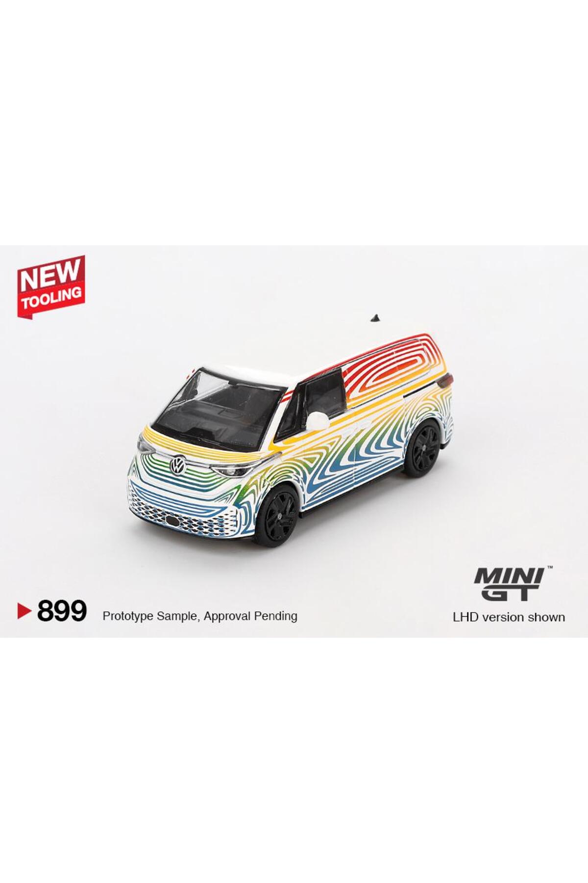 مدل خودرو شناسه فولکس واگن BUZZ PROTOTYPE RAINBOW 899 اورجینال mini gt