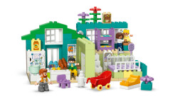 خانه عروسکی ساختنی ۳ در ۱ لگو LEGO DUPLO مدل 10470، ۱۶۶ قطعه با ۴ فیگور