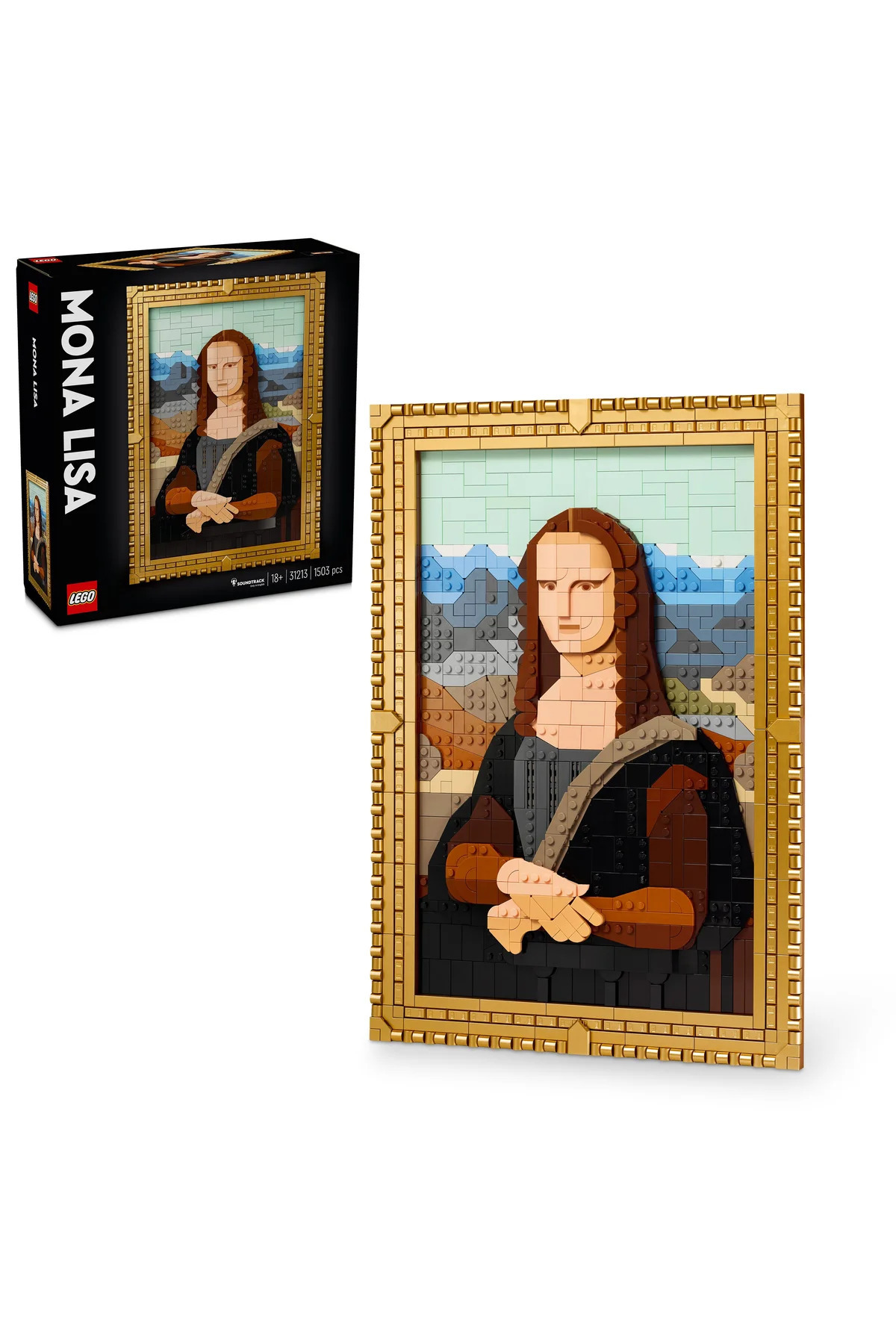 لگو و اسباب بازی های ساخت محور ® ART MONA LISA 31213 18+ مجموعه نقاشی بوم کلکسیونی تزئینی 1503 قطعه اورجینال LEGO