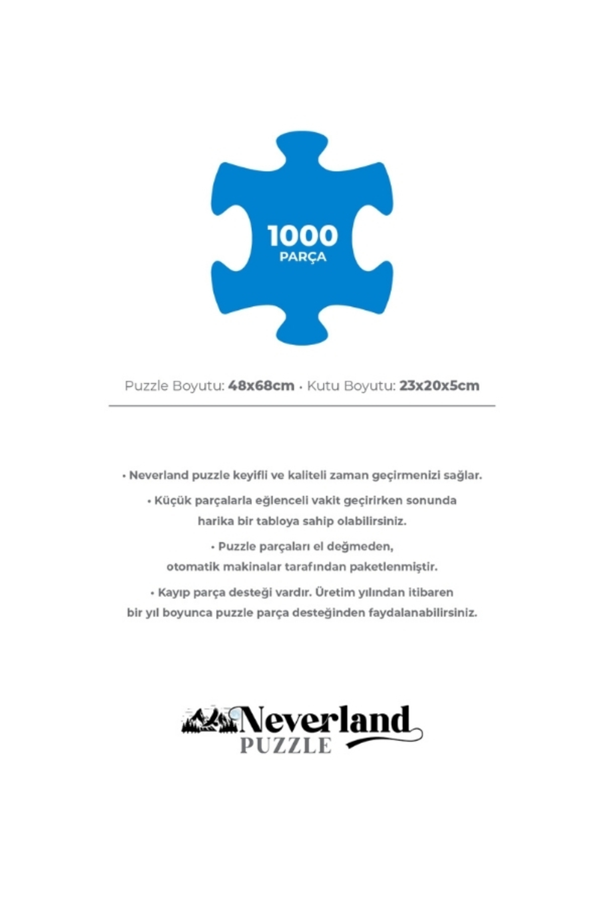 پازل 2 1000 قطعه خیابان ISTIKLAL و برج دوشیزه Neverland