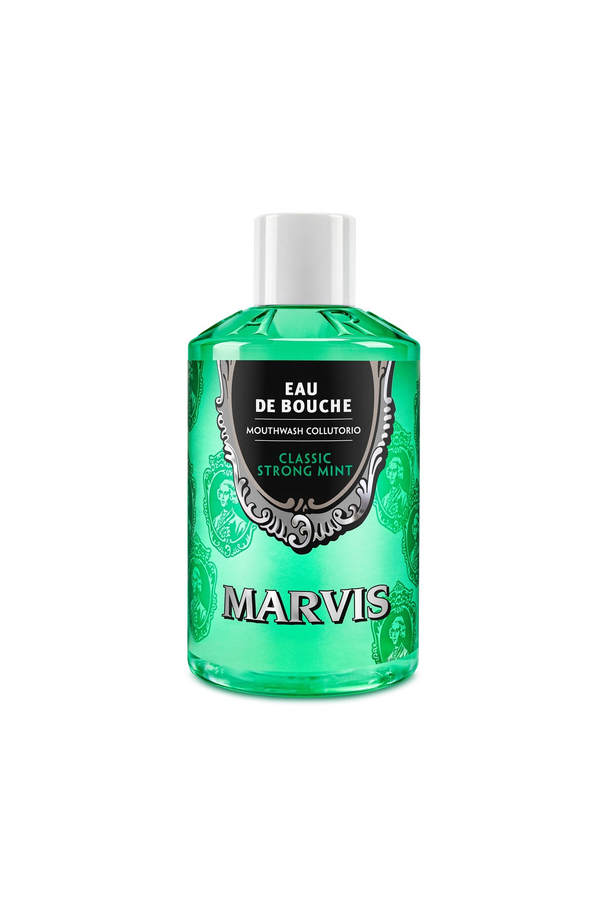 دهان شویه آب مراقبت از کلاسیک قوی نعنا 400 میل Marvis