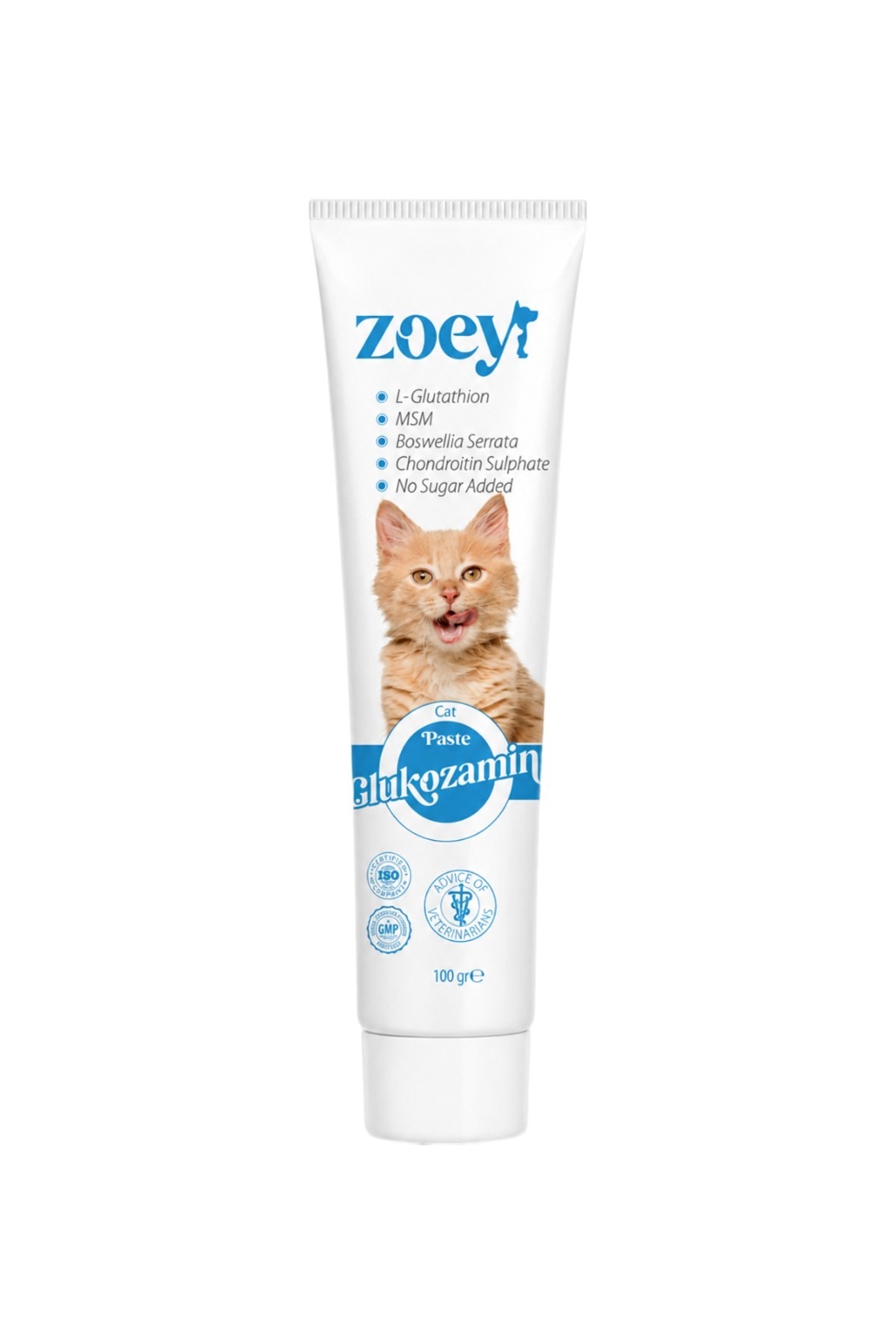 خمیر مالت گلوکزامین گربه زویی پت پروداکتس ZOEY PET PRODUCTS برای حمایت از سلامت مفاصل