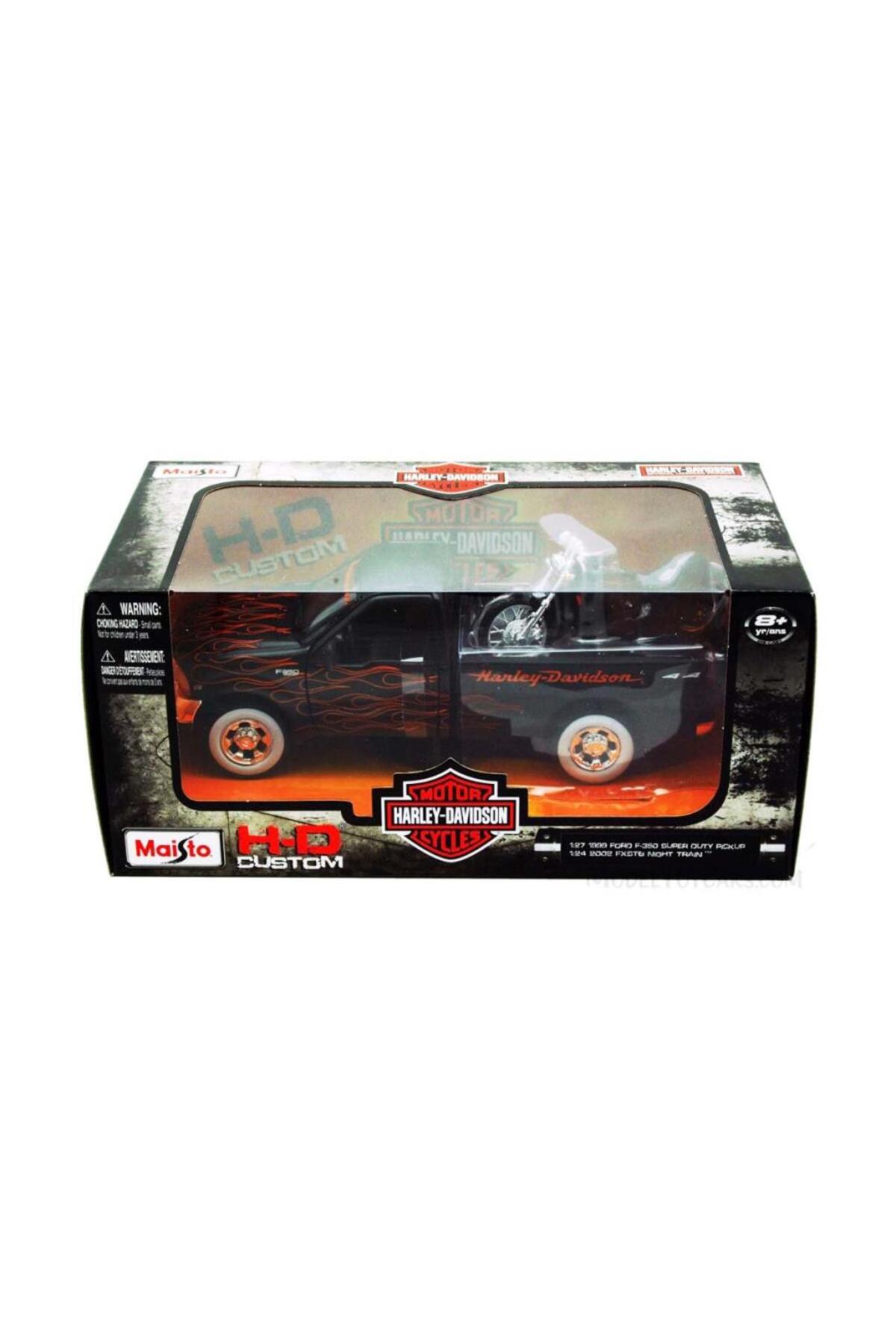 مدل خودرو MAISTO 1:27 1999 FORD F 350 SUPER DUTY PICKUP اورجینال NW NessiWorld